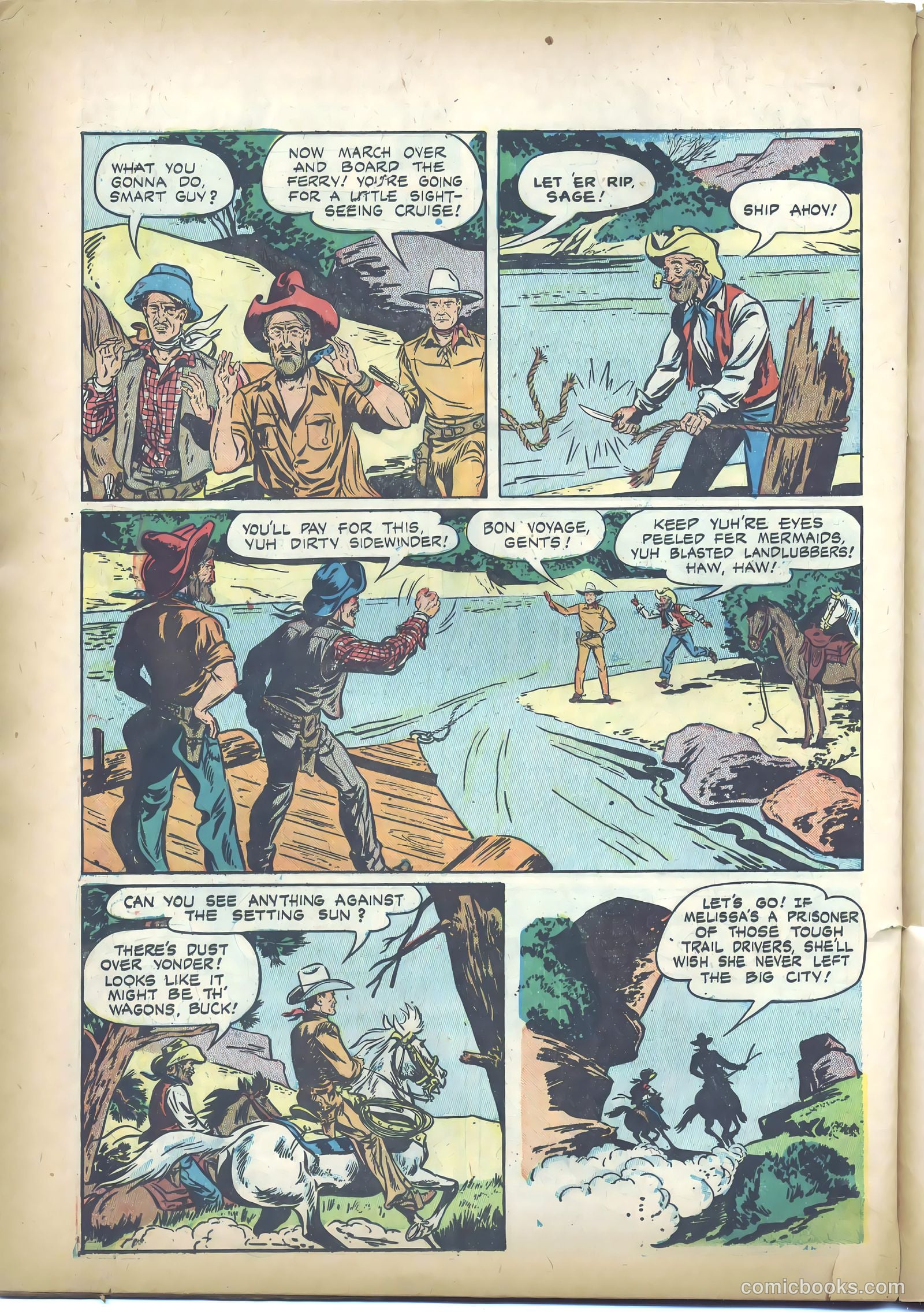 Buck Jones #1 (1950) — page 38 of 52