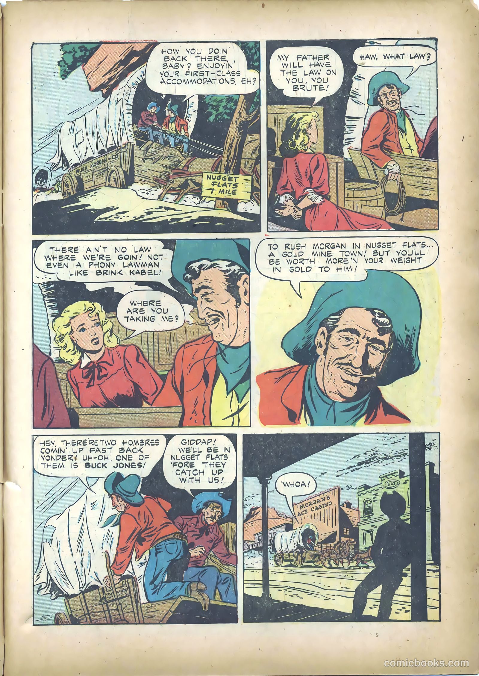 Buck Jones #1 (1950) — page 39 of 52