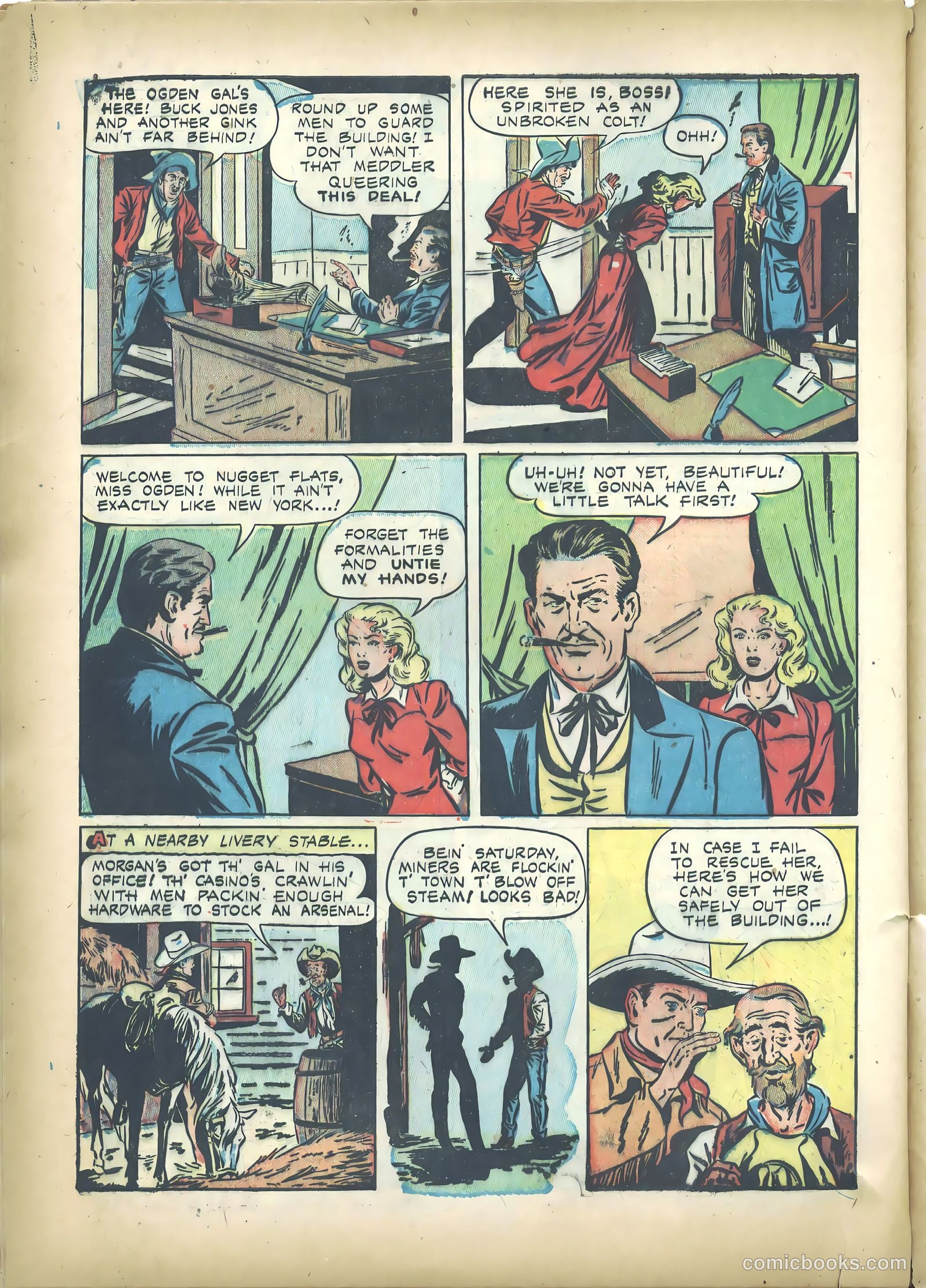 Buck Jones #1 (1950) — page 40 of 52