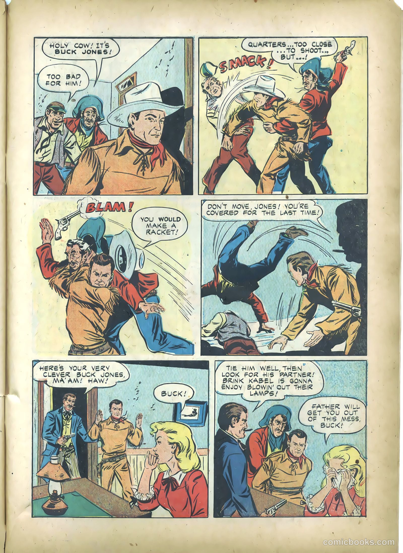 Buck Jones #1 (1950) — page 43 of 52