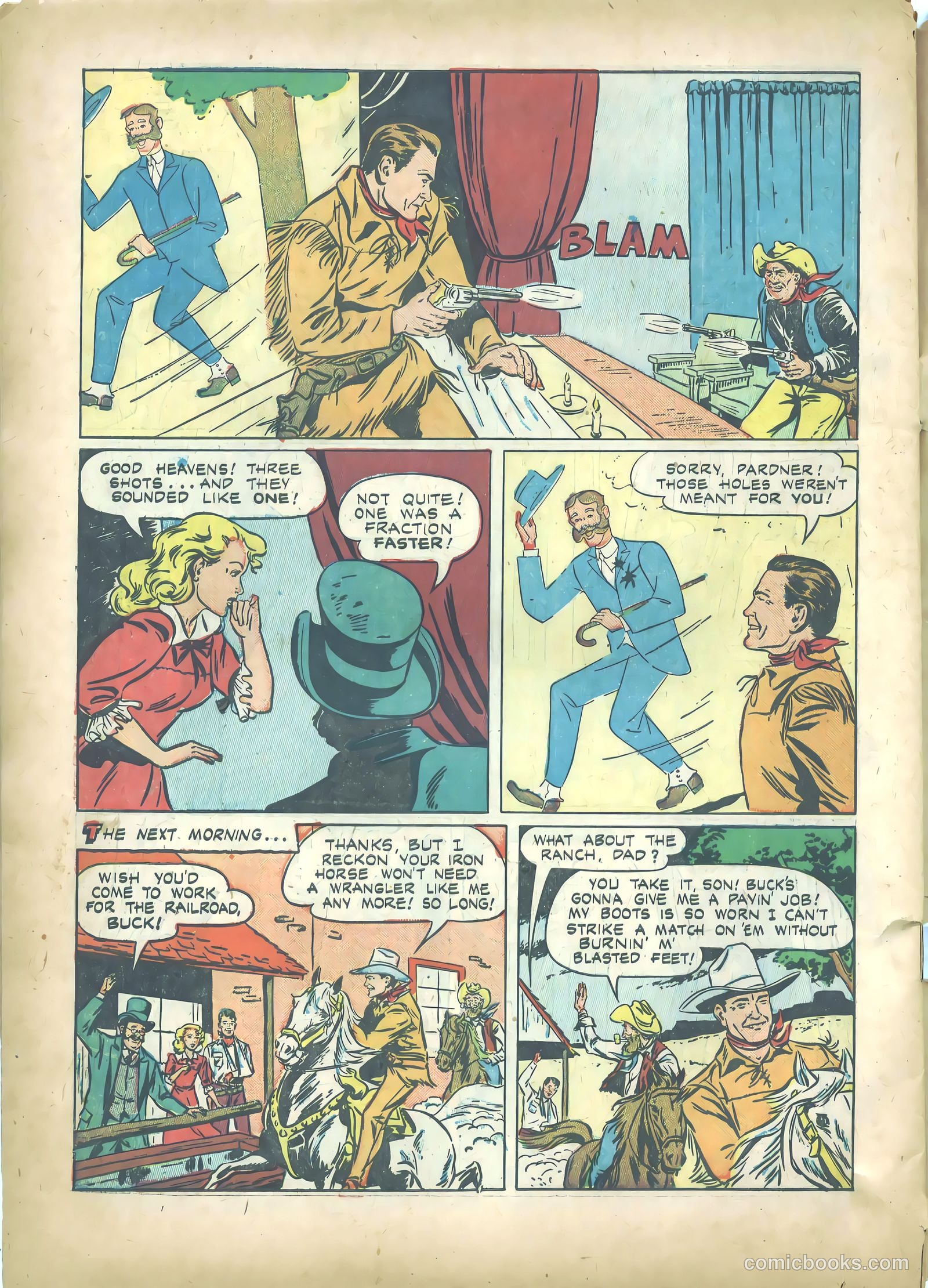 Buck Jones #1 (1950) — page 50 of 52