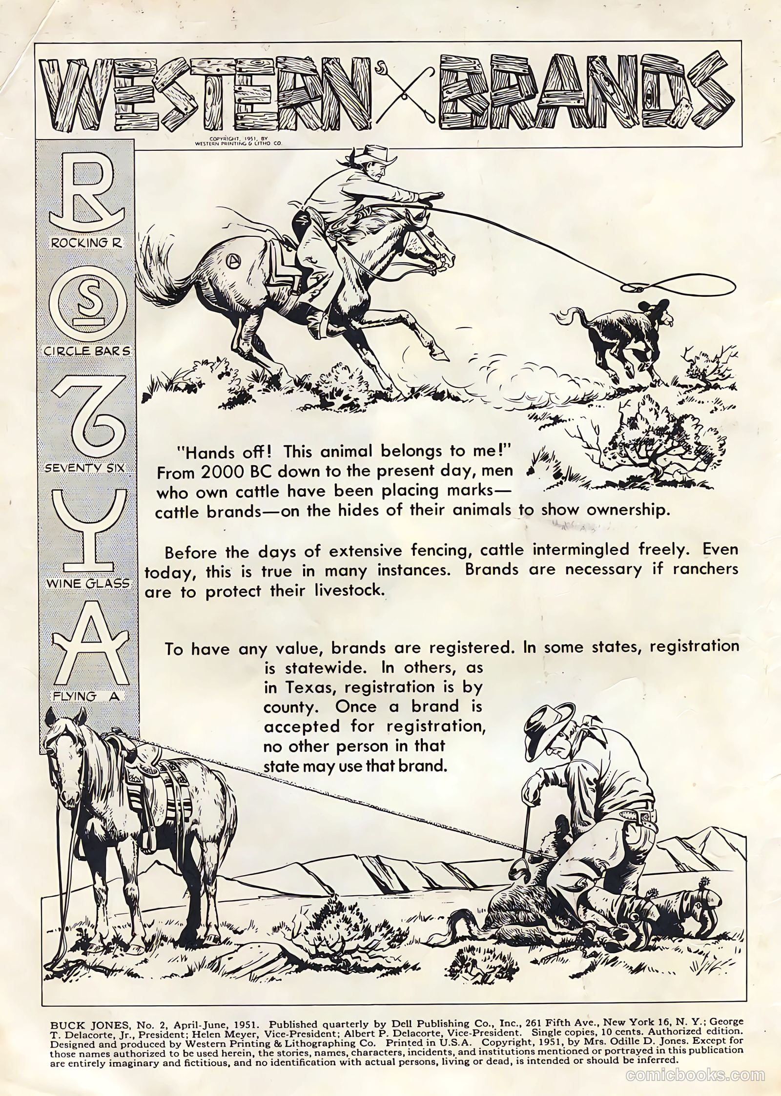 Buck Jones #2 (1951) — page 2 of 36