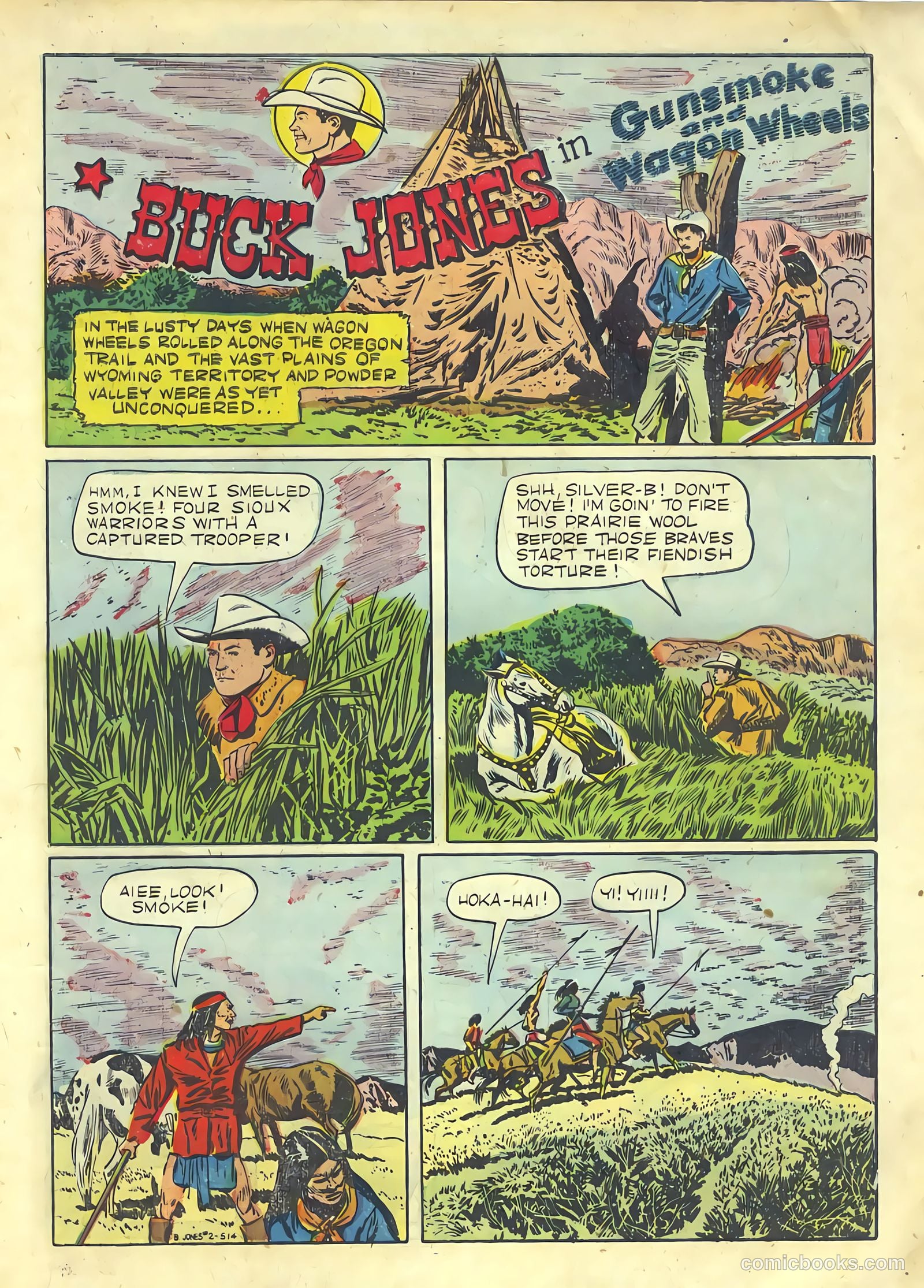 Buck Jones #2 (1951) — page 3 of 36