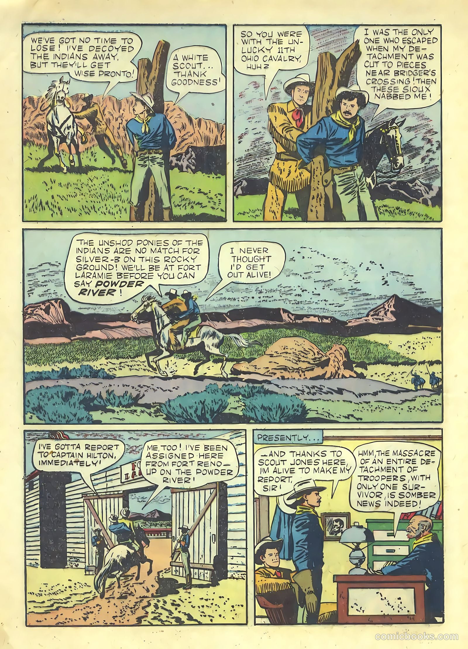 Buck Jones #2 (1951) — page 4 of 36