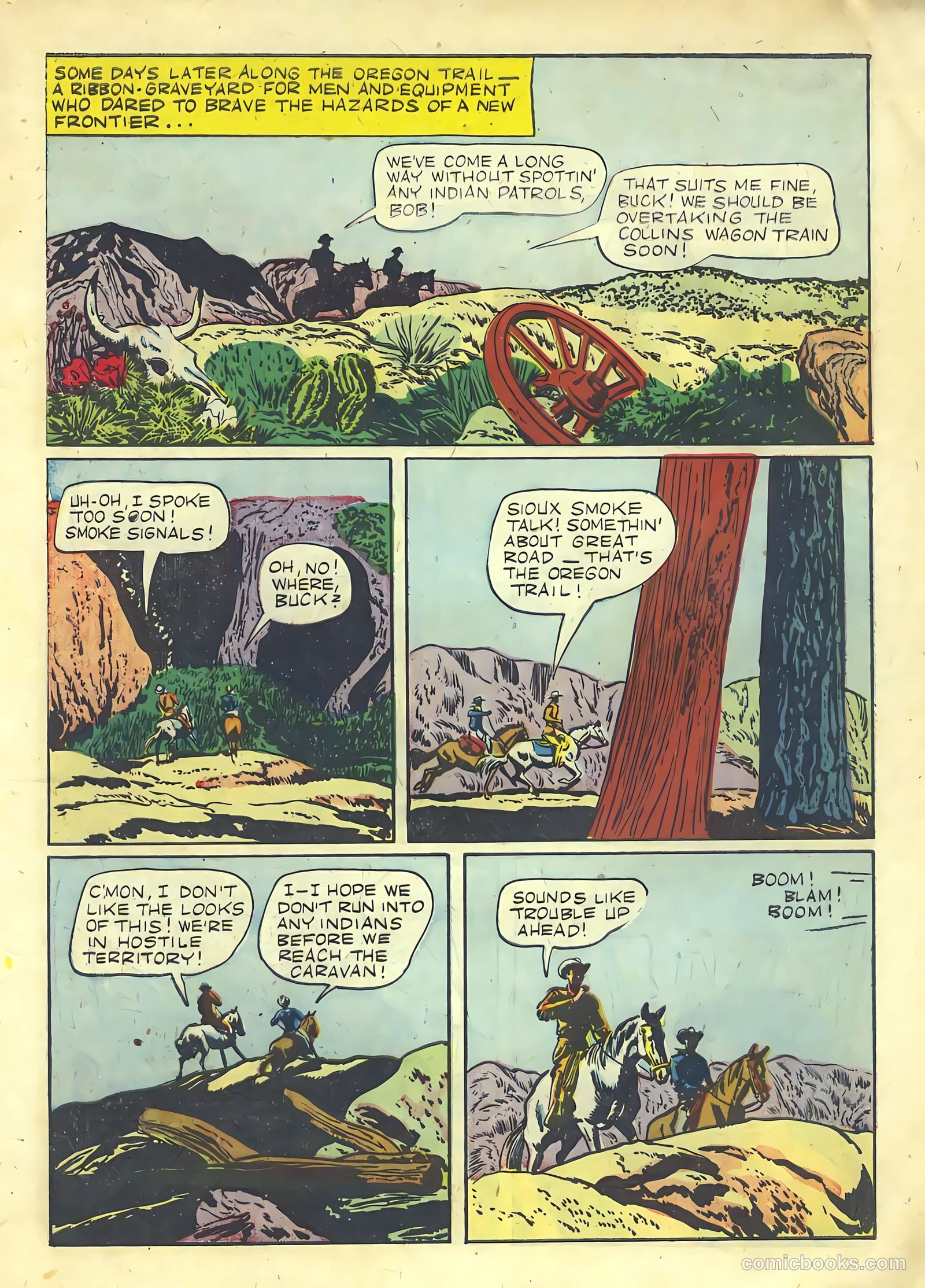 Buck Jones #2 (1951) — page 7 of 36