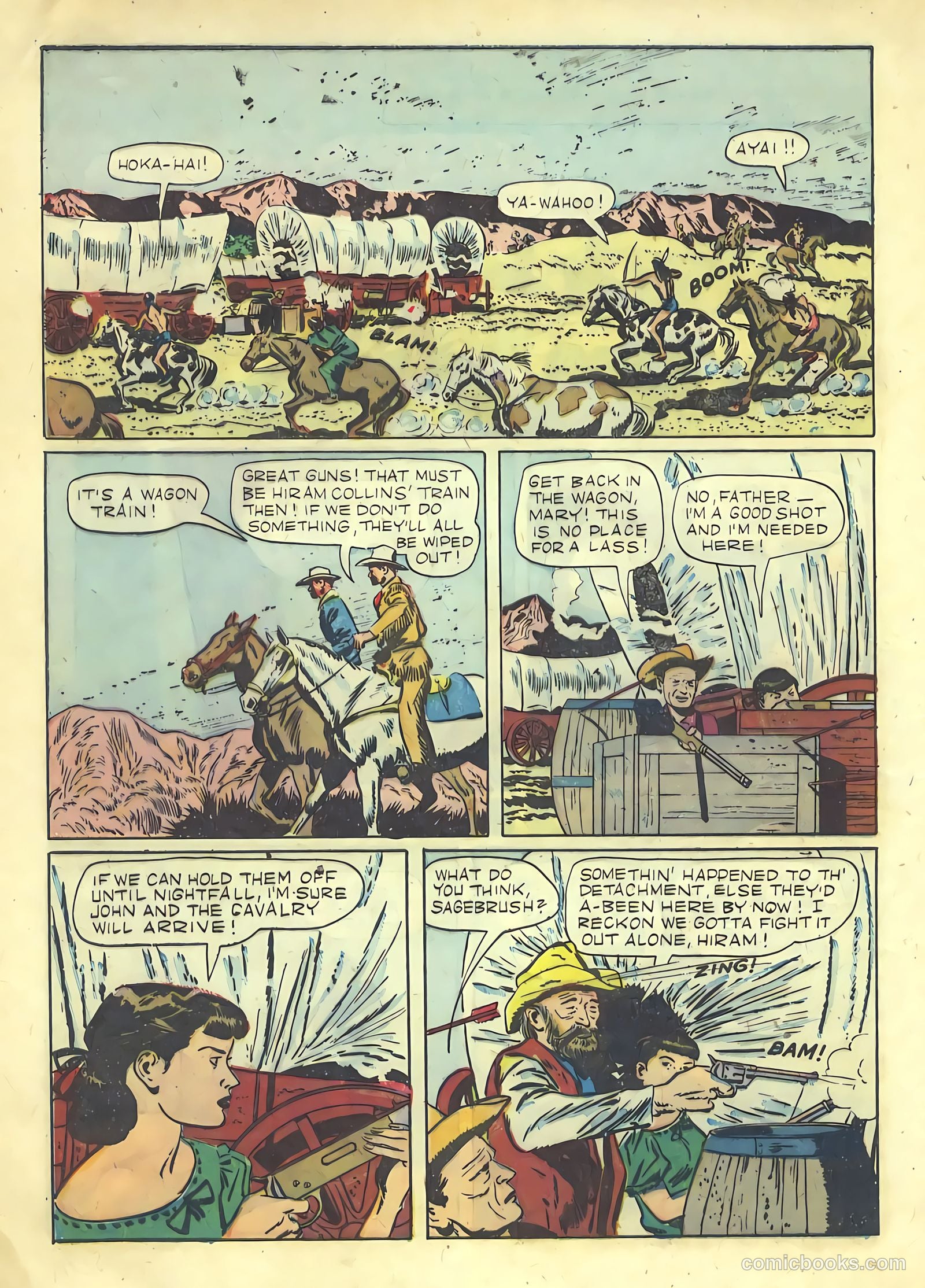 Buck Jones #2 (1951) — page 8 of 36