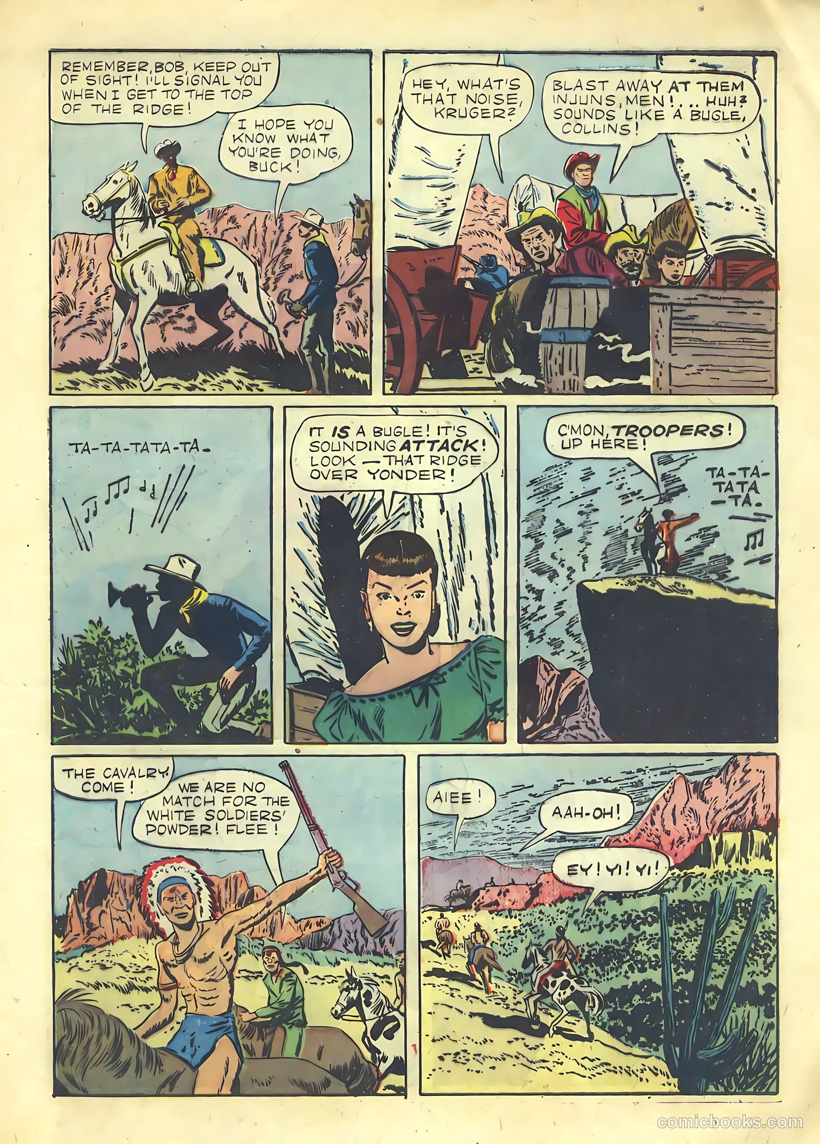 Buck Jones #2 (1951) — page 9 of 36