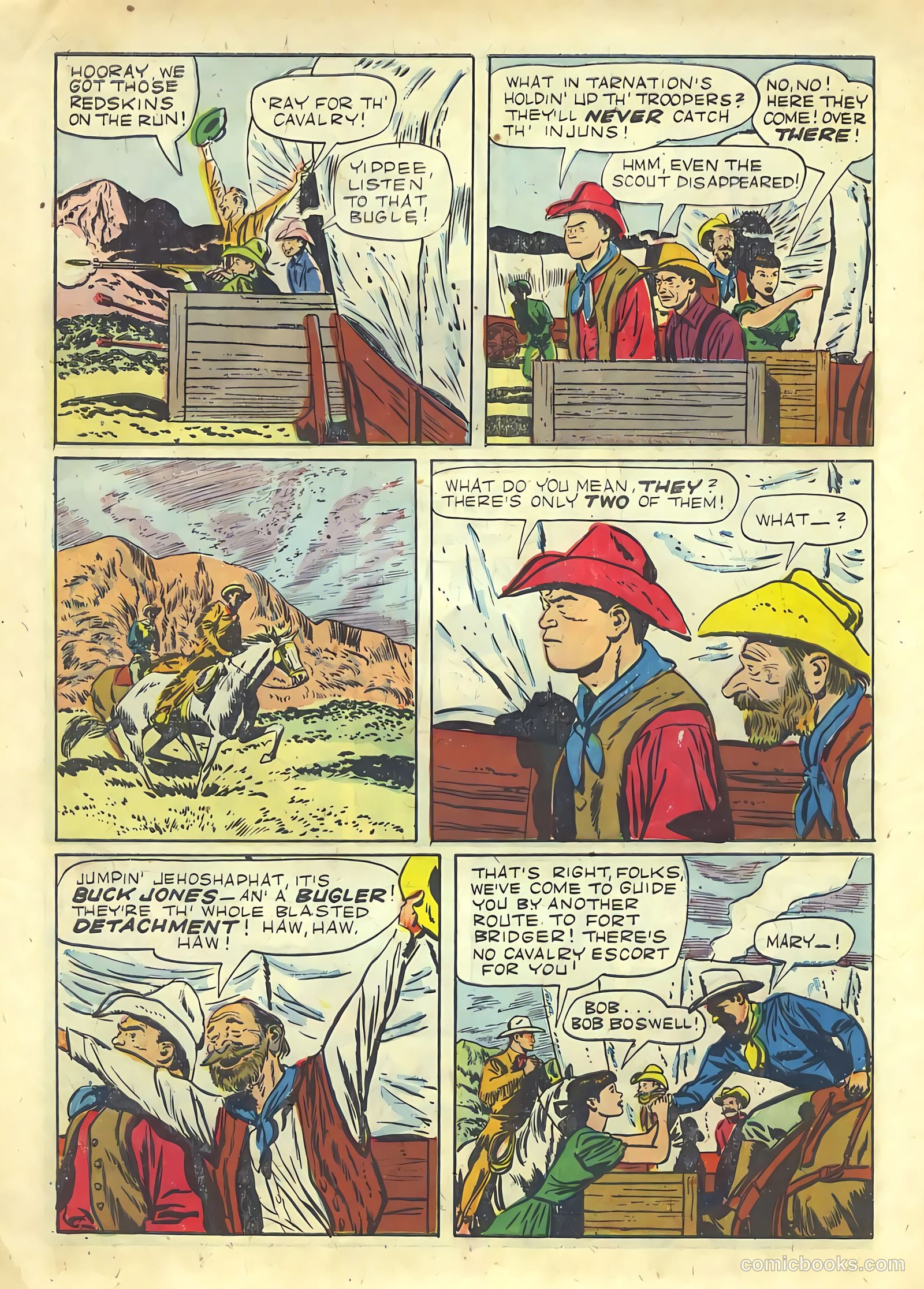 Buck Jones #2 (1951) — page 10 of 36