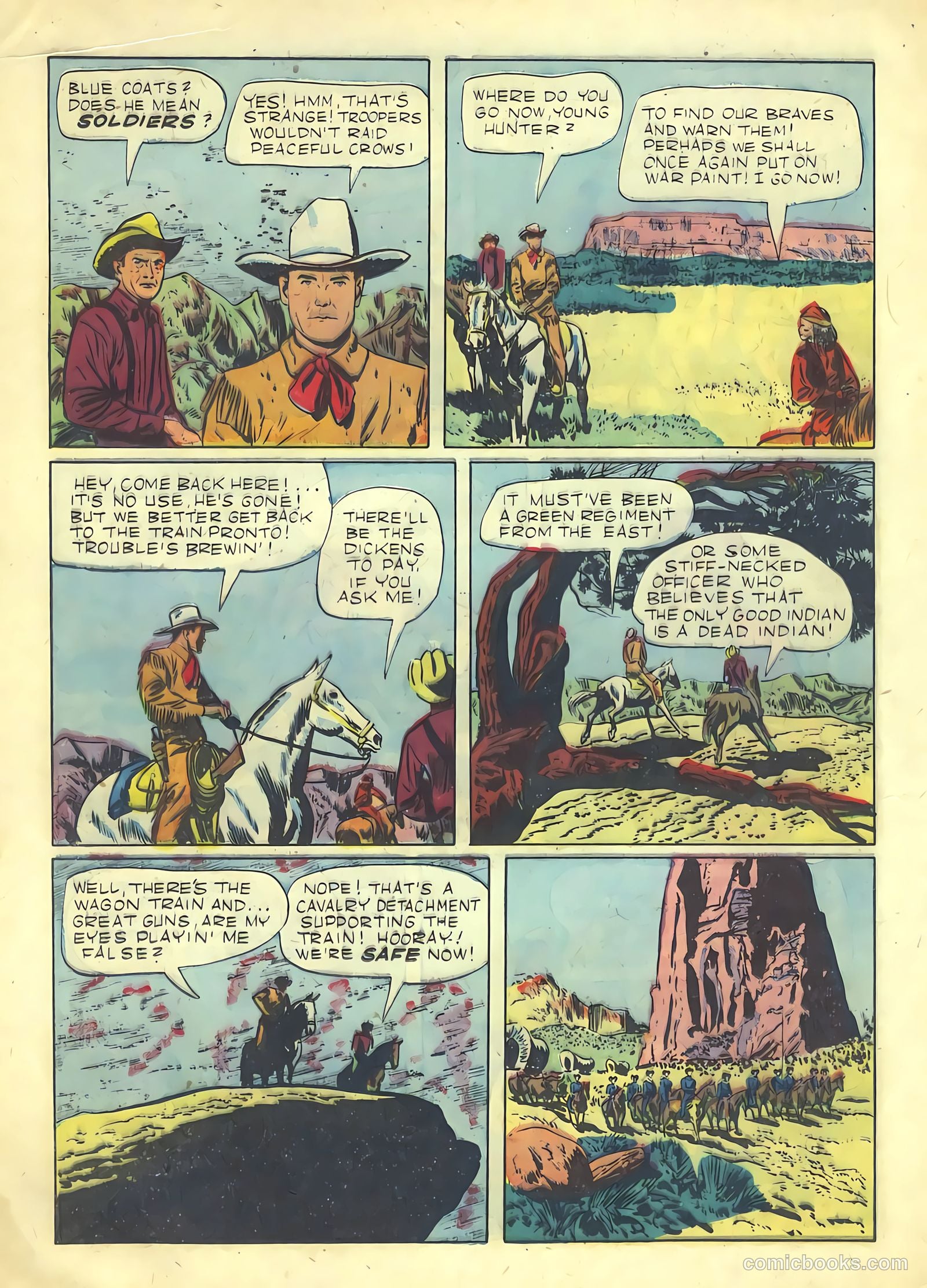 Buck Jones #2 (1951) — page 16 of 36