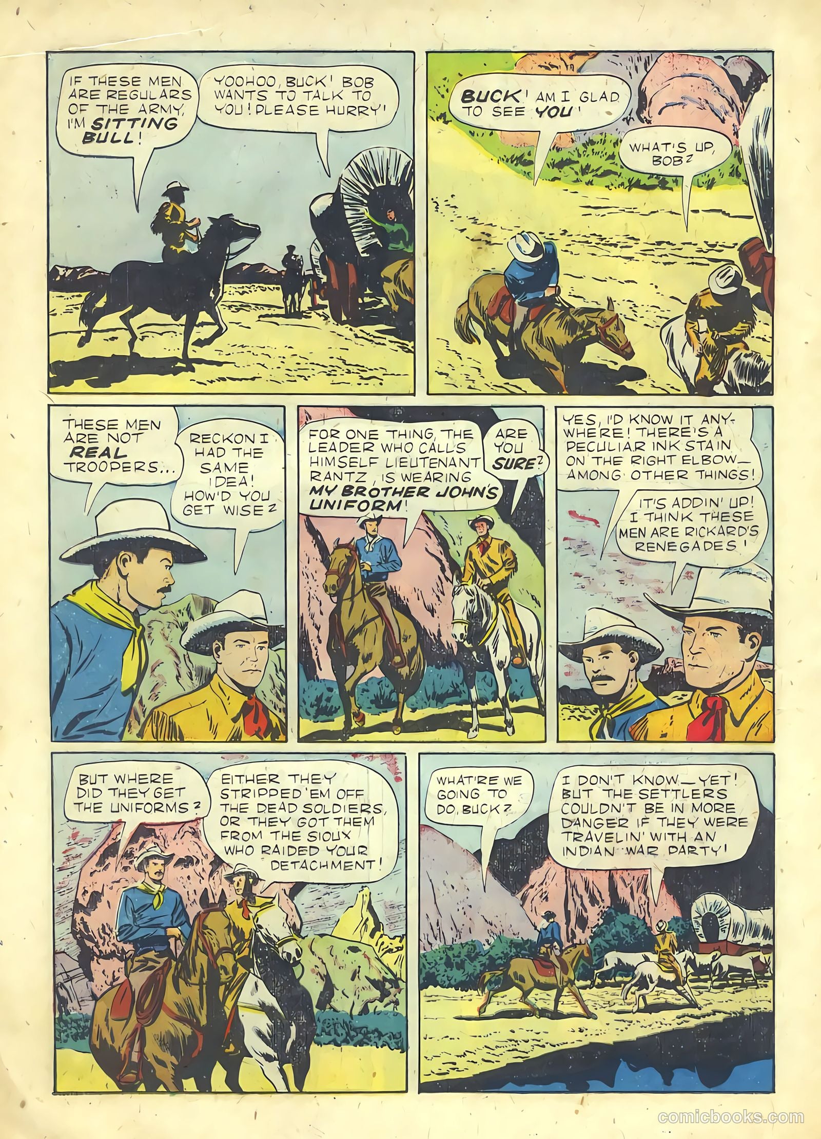 Buck Jones #2 (1951) — page 18 of 36