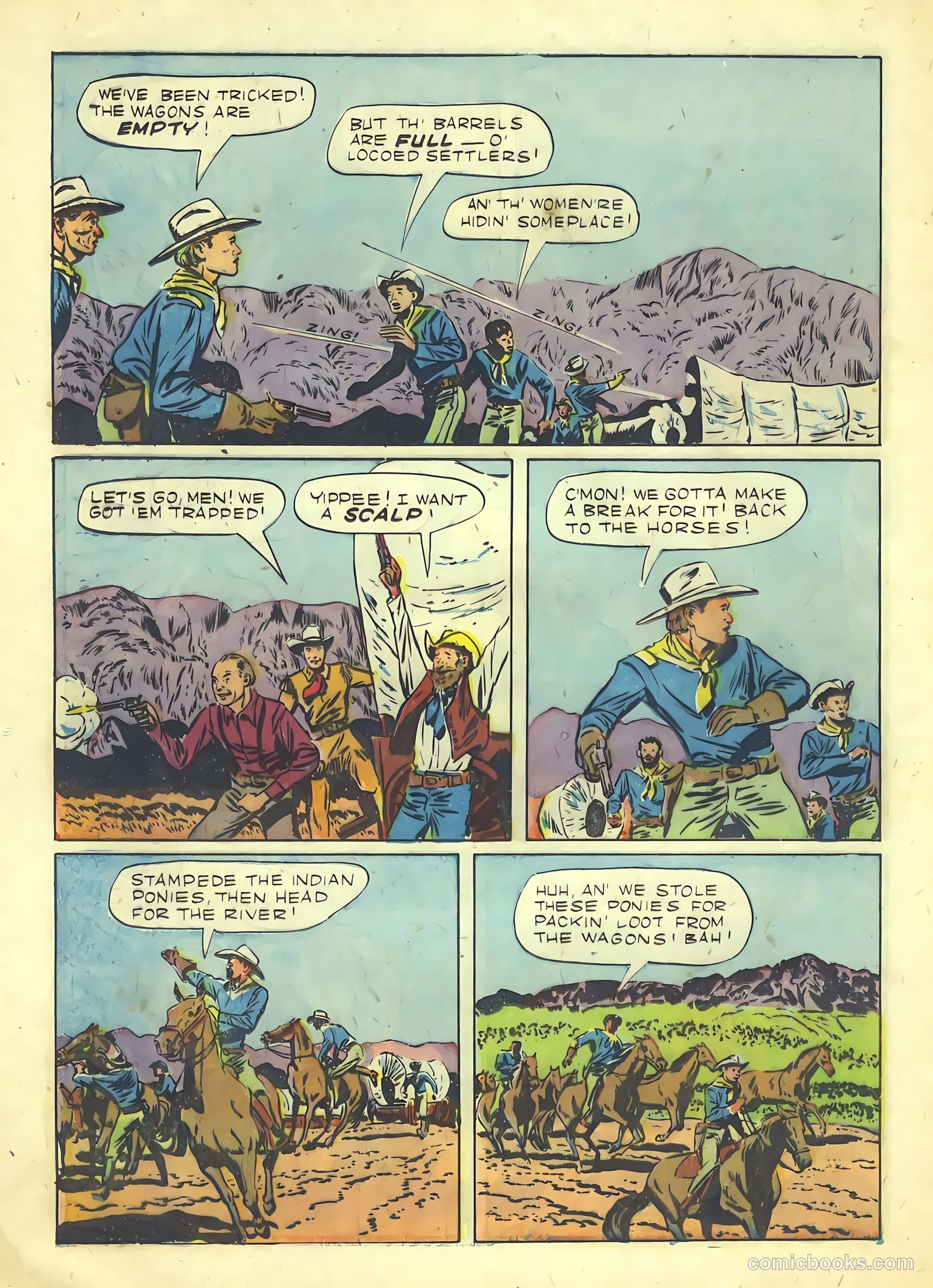 Buck Jones #2 (1951) — page 24 of 36