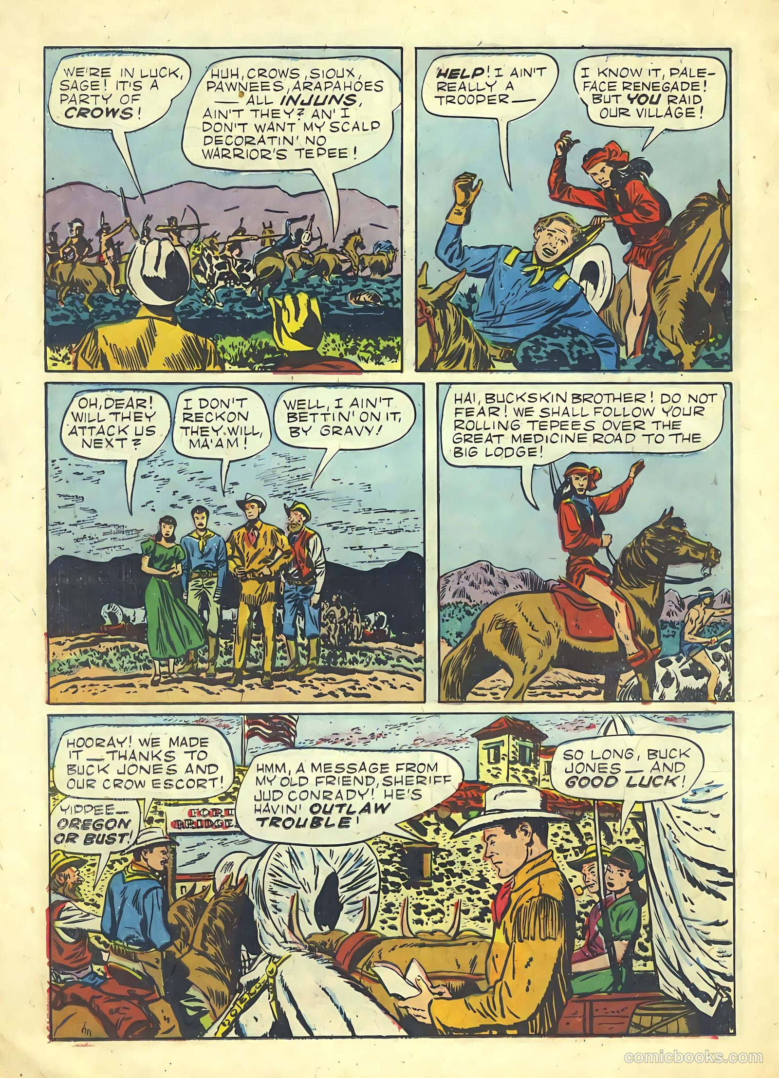 Buck Jones #2 (1951) — page 26 of 36