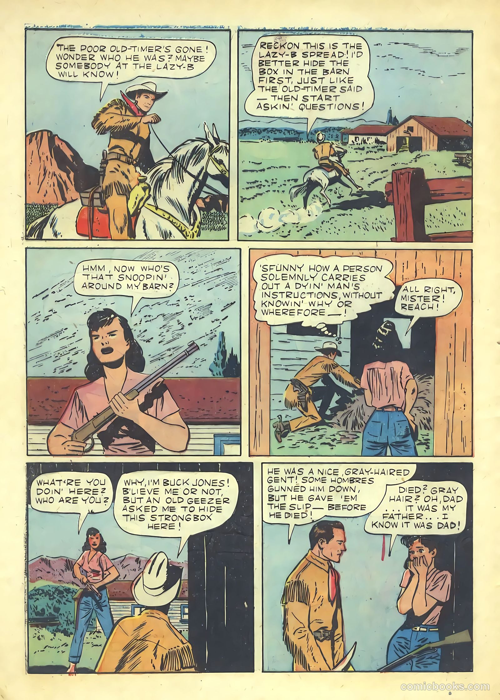 Buck Jones #2 (1951) — page 28 of 36