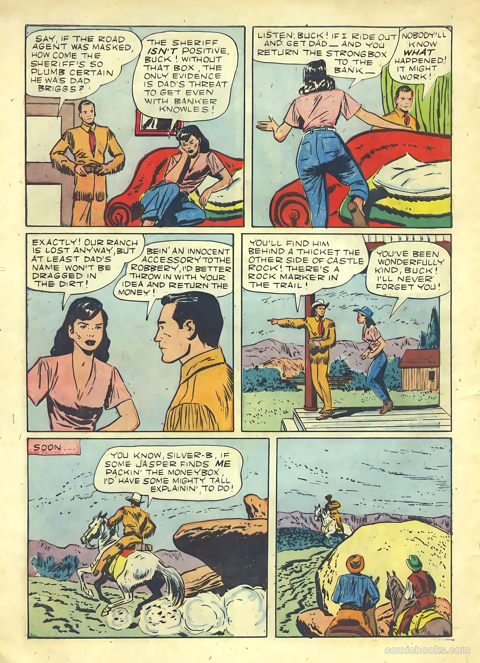 Buck Jones #2 (1951) — page 30 of 36