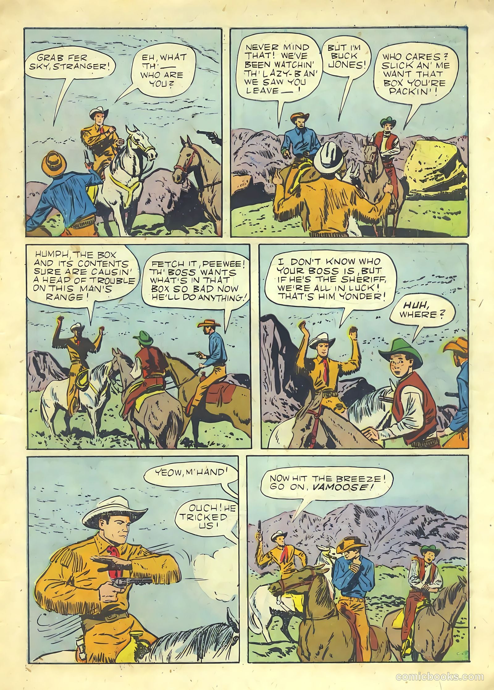 Buck Jones #2 (1951) — page 31 of 36
