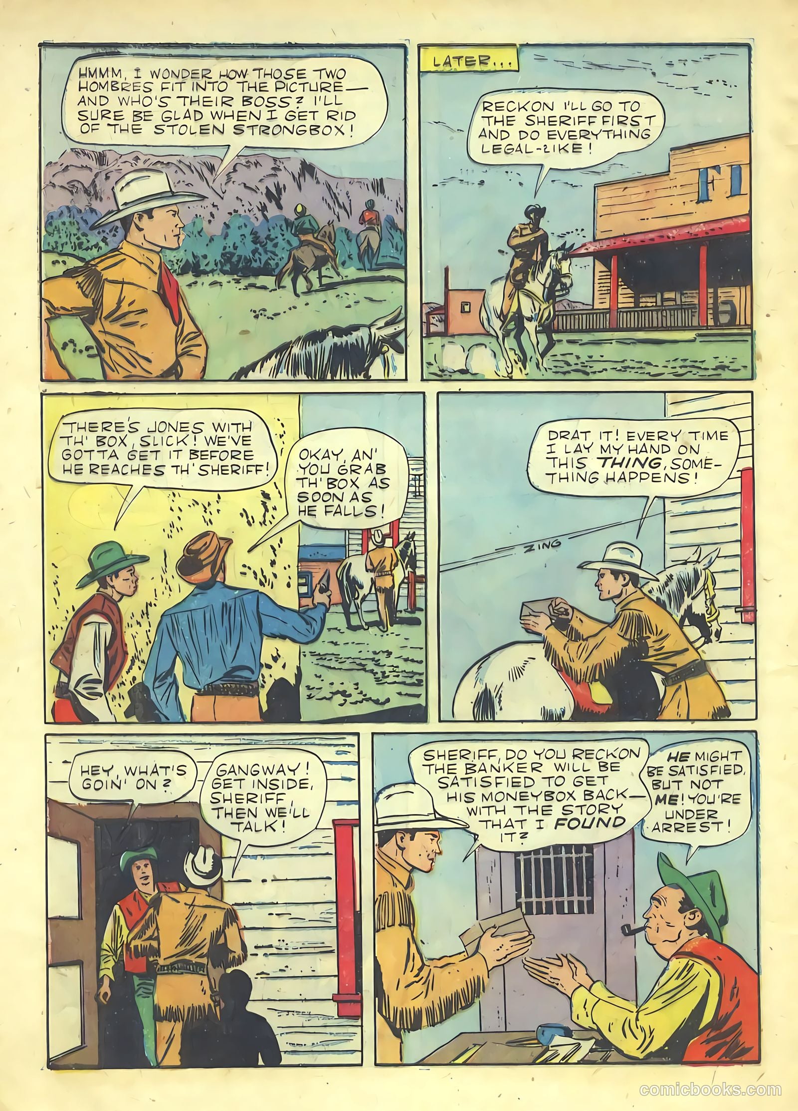 Buck Jones #2 (1951) — page 32 of 36