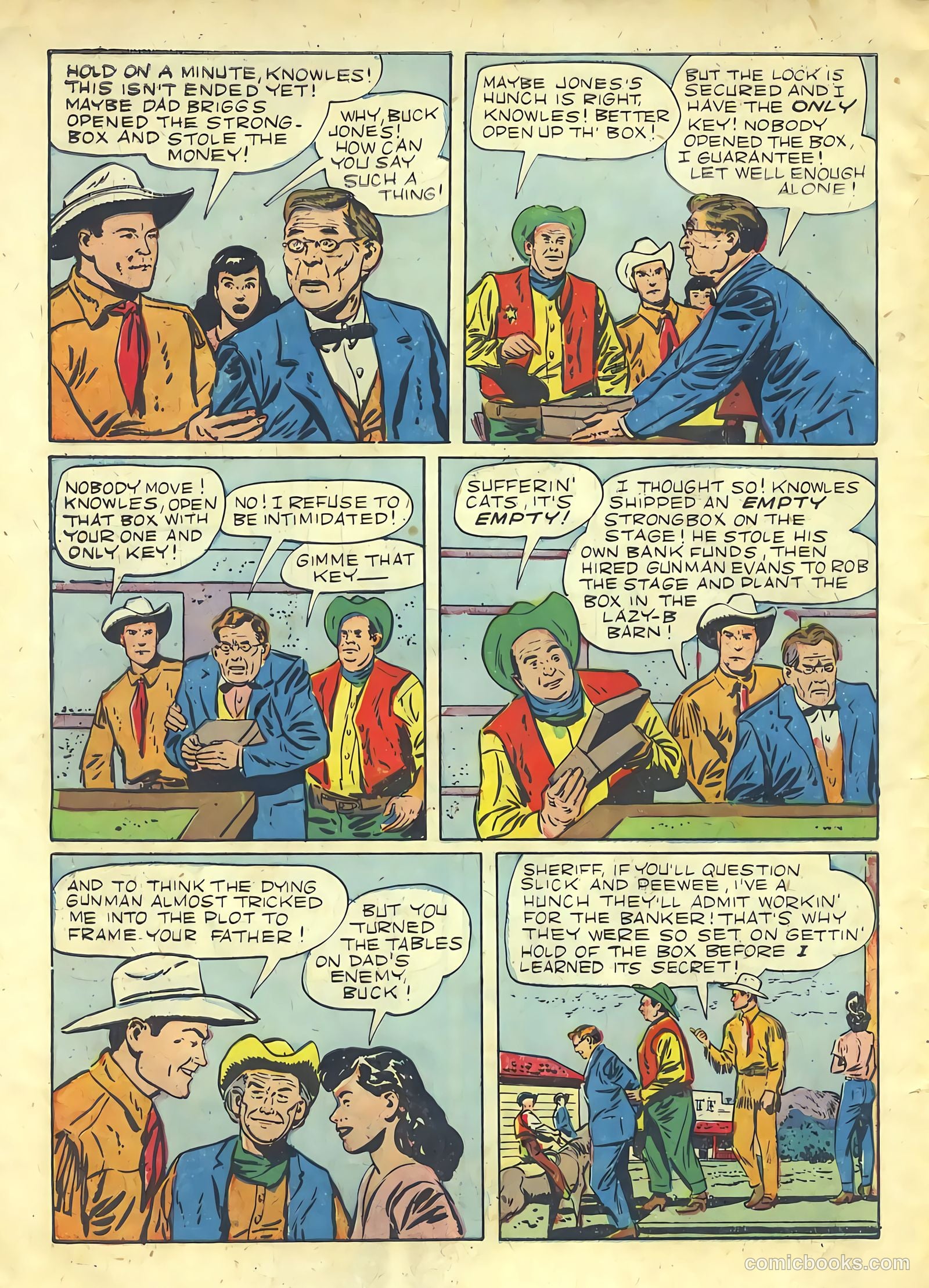 Buck Jones #2 (1951) — page 34 of 36