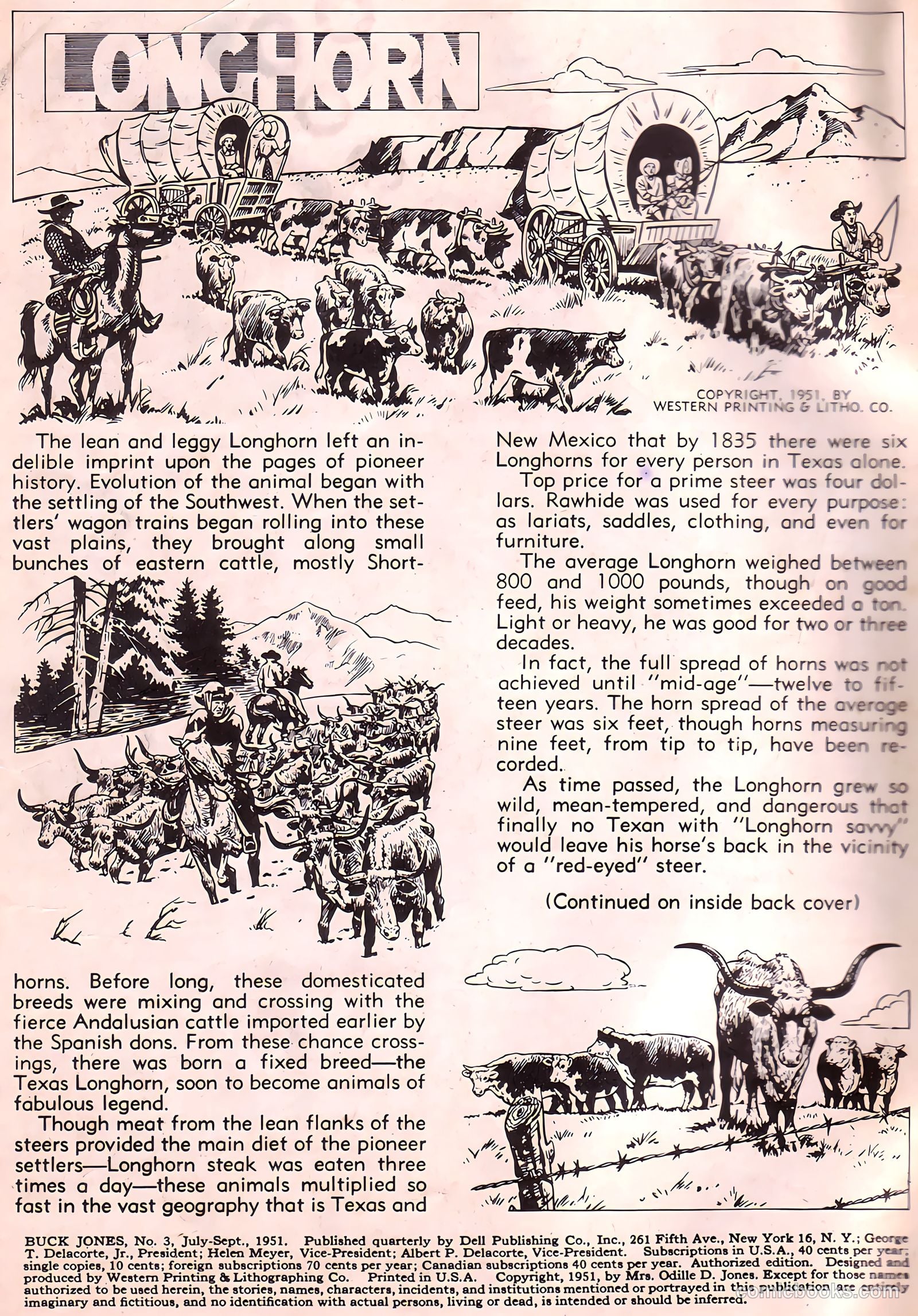 Buck Jones #3 (1951) — page 2 of 36