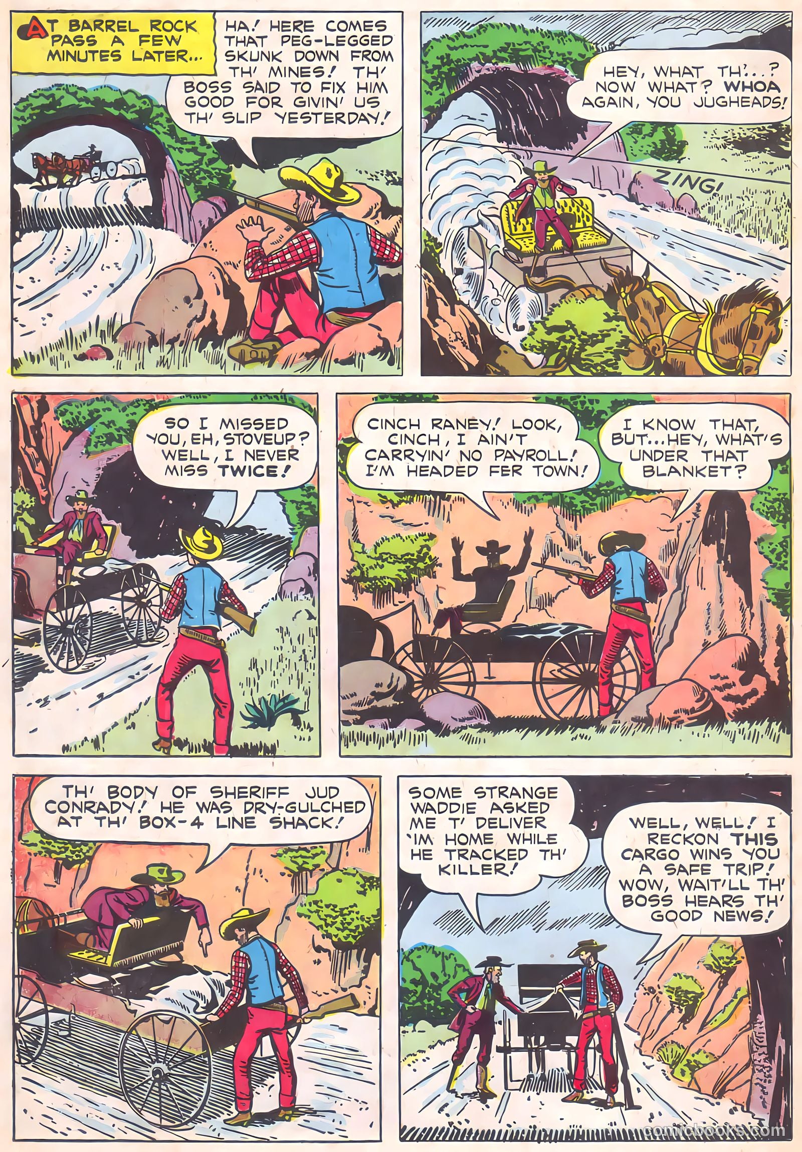 Buck Jones #3 (1951) — page 6 of 36