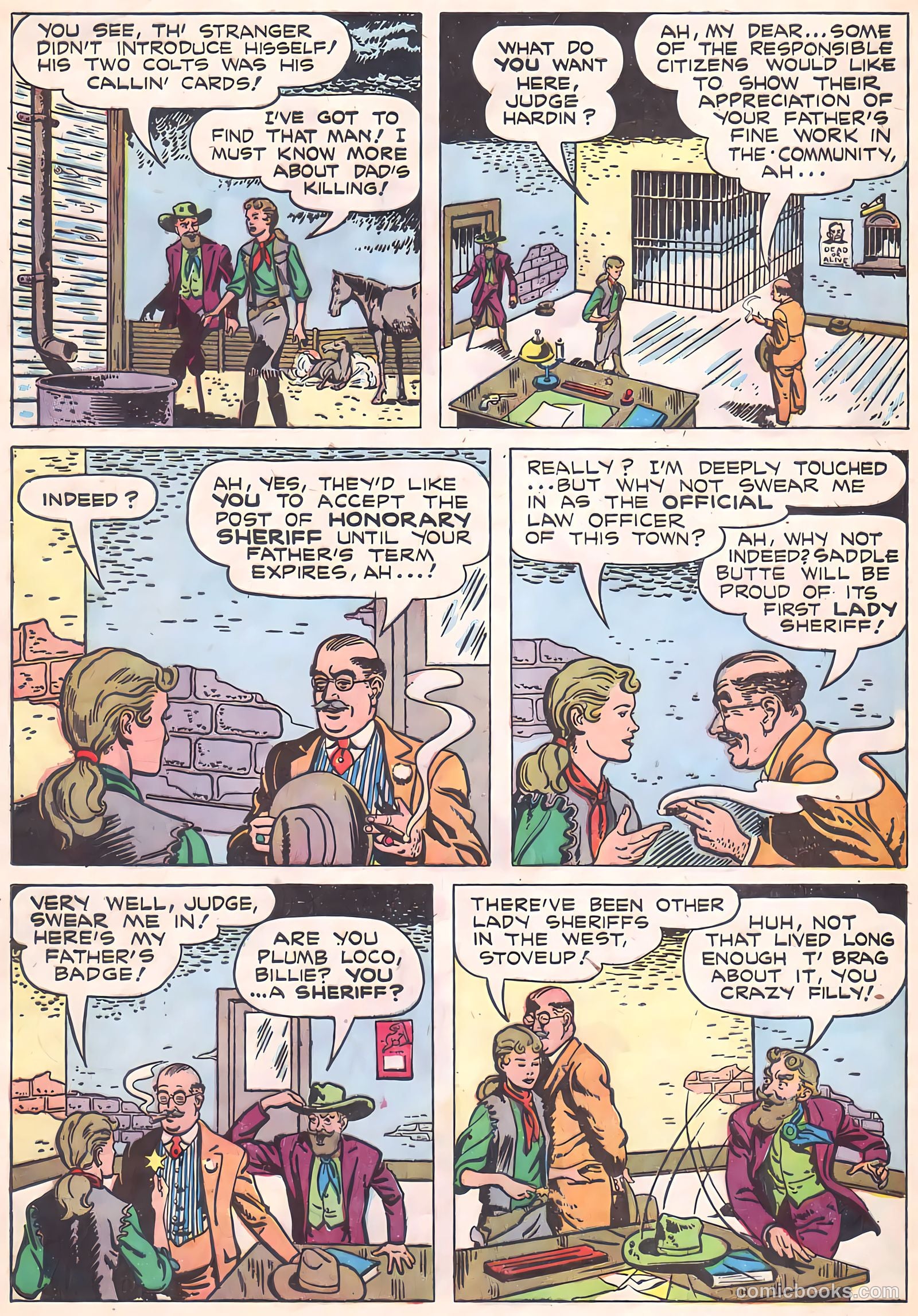 Buck Jones #3 (1951) — page 8 of 36