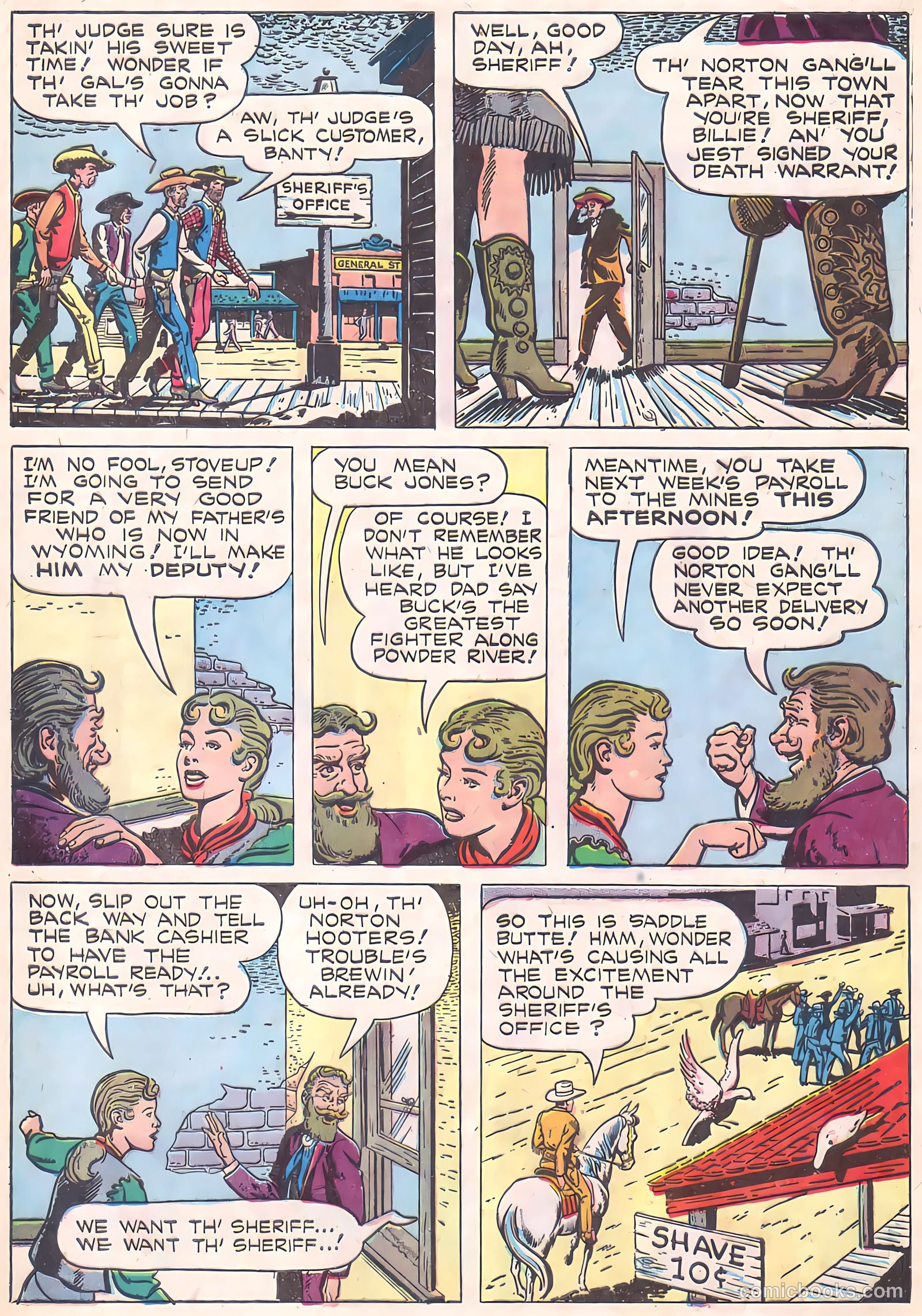 Buck Jones #3 (1951) — page 9 of 36