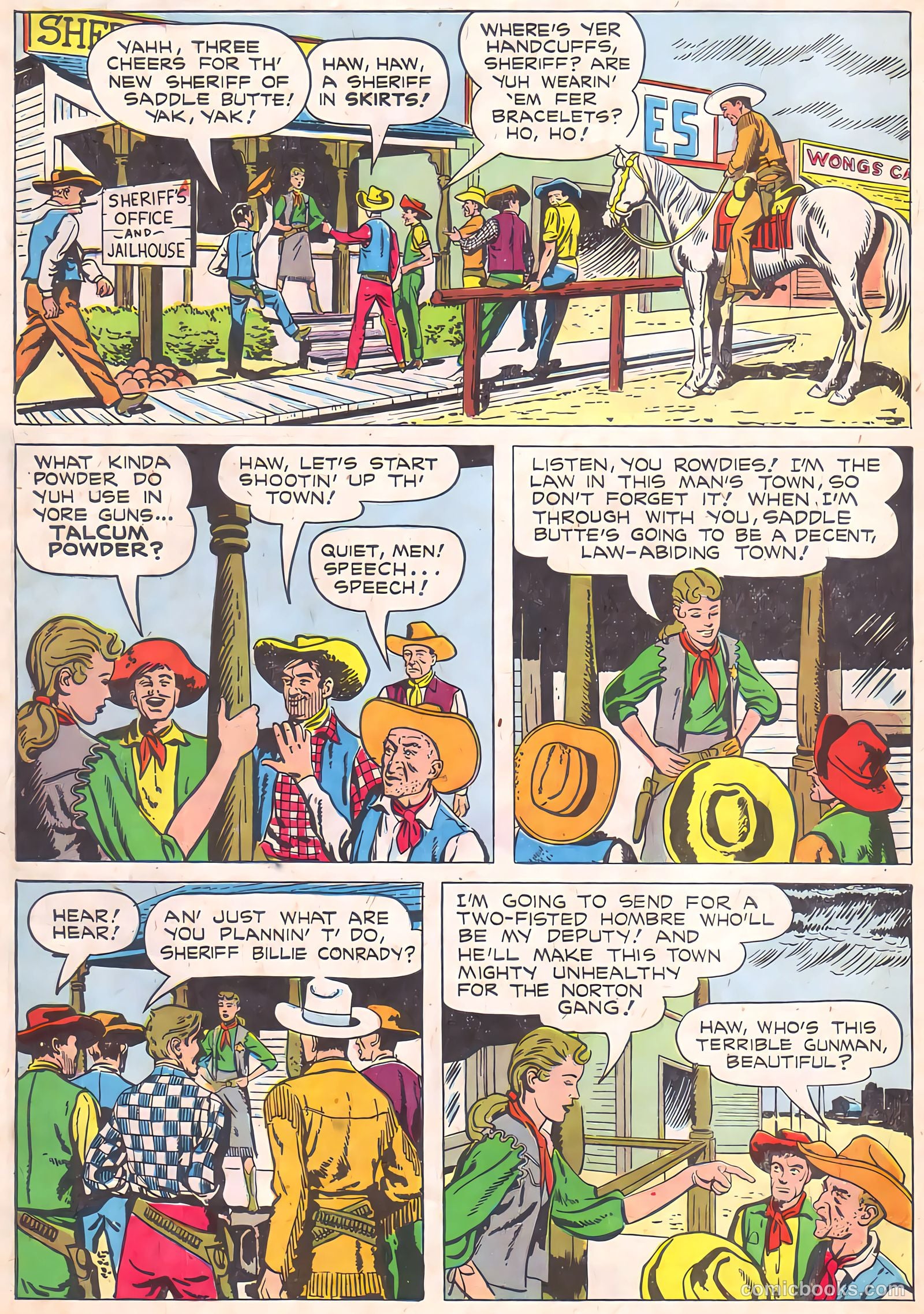 Buck Jones #3 (1951) — page 10 of 36