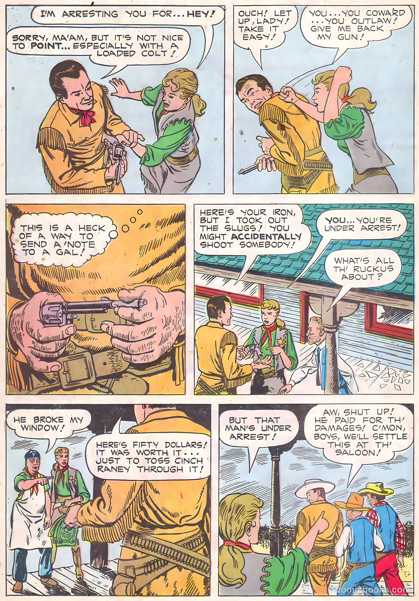 Buck Jones #3 (1951) — page 18 of 36