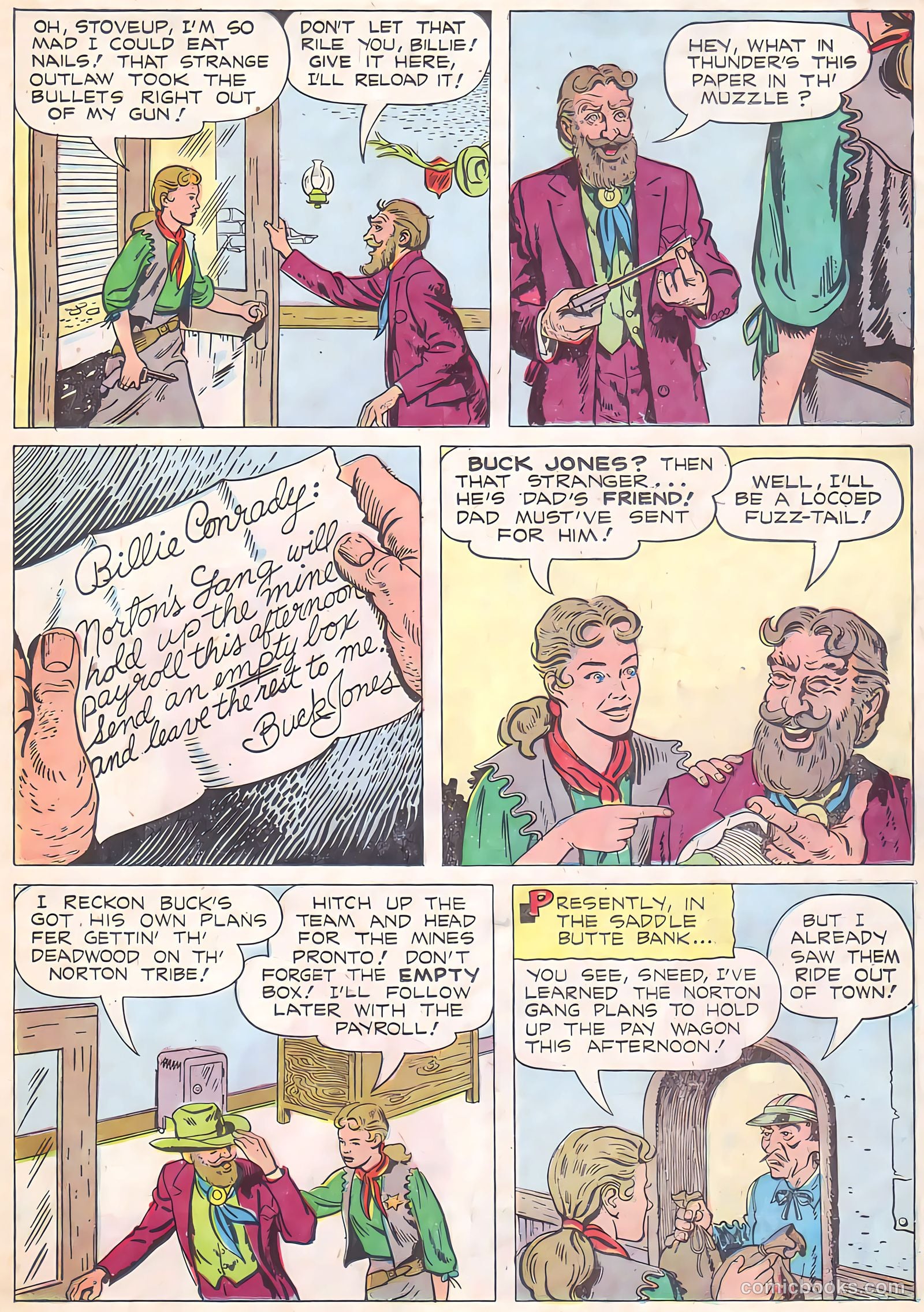 Buck Jones #3 (1951) — page 19 of 36