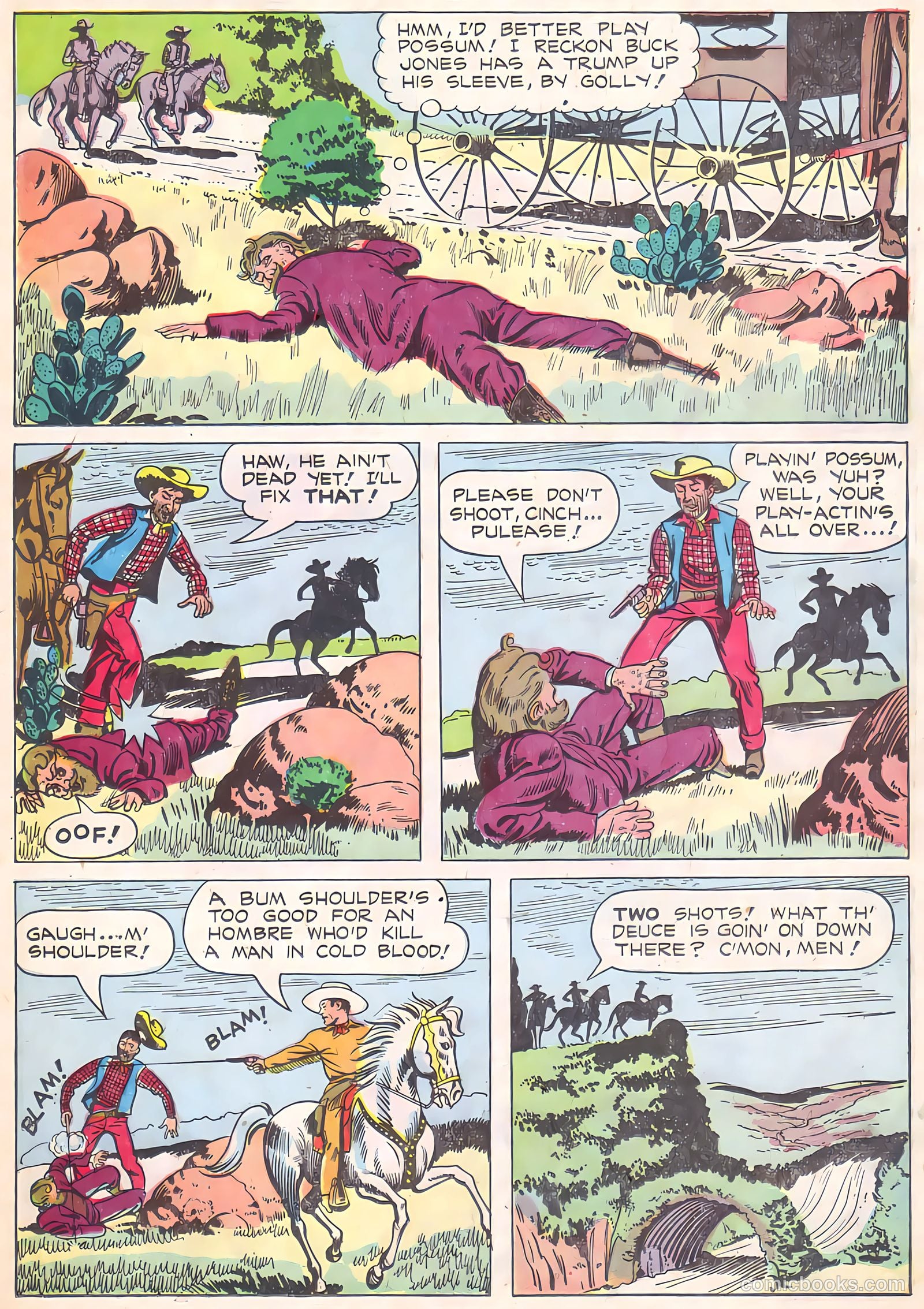 Buck Jones #3 (1951) — page 23 of 36