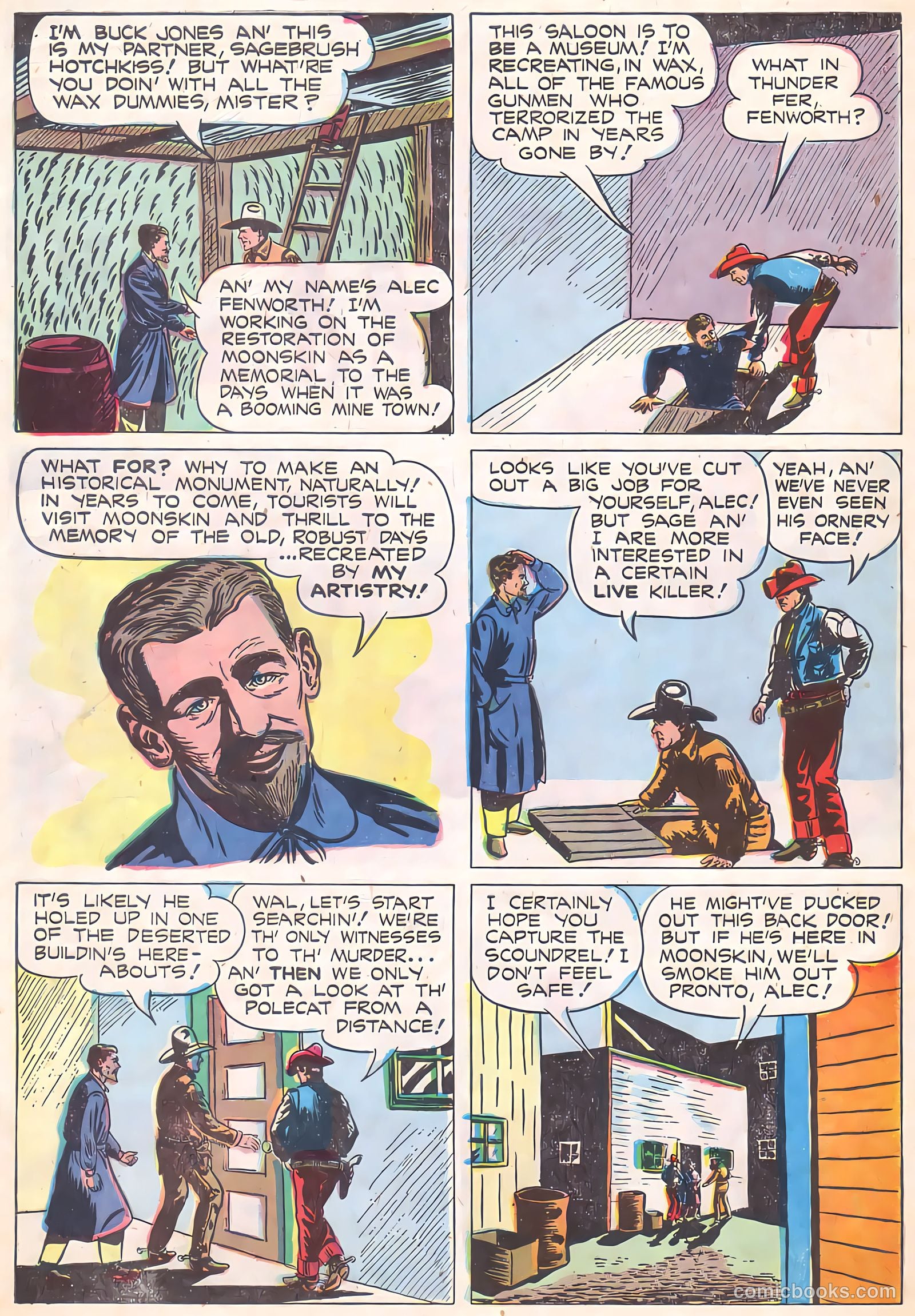 Buck Jones #3 (1951) — page 30 of 36