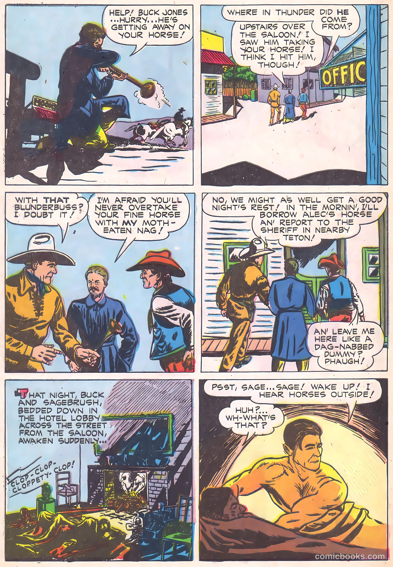 Buck Jones #3 (1951) — page 32 of 36
