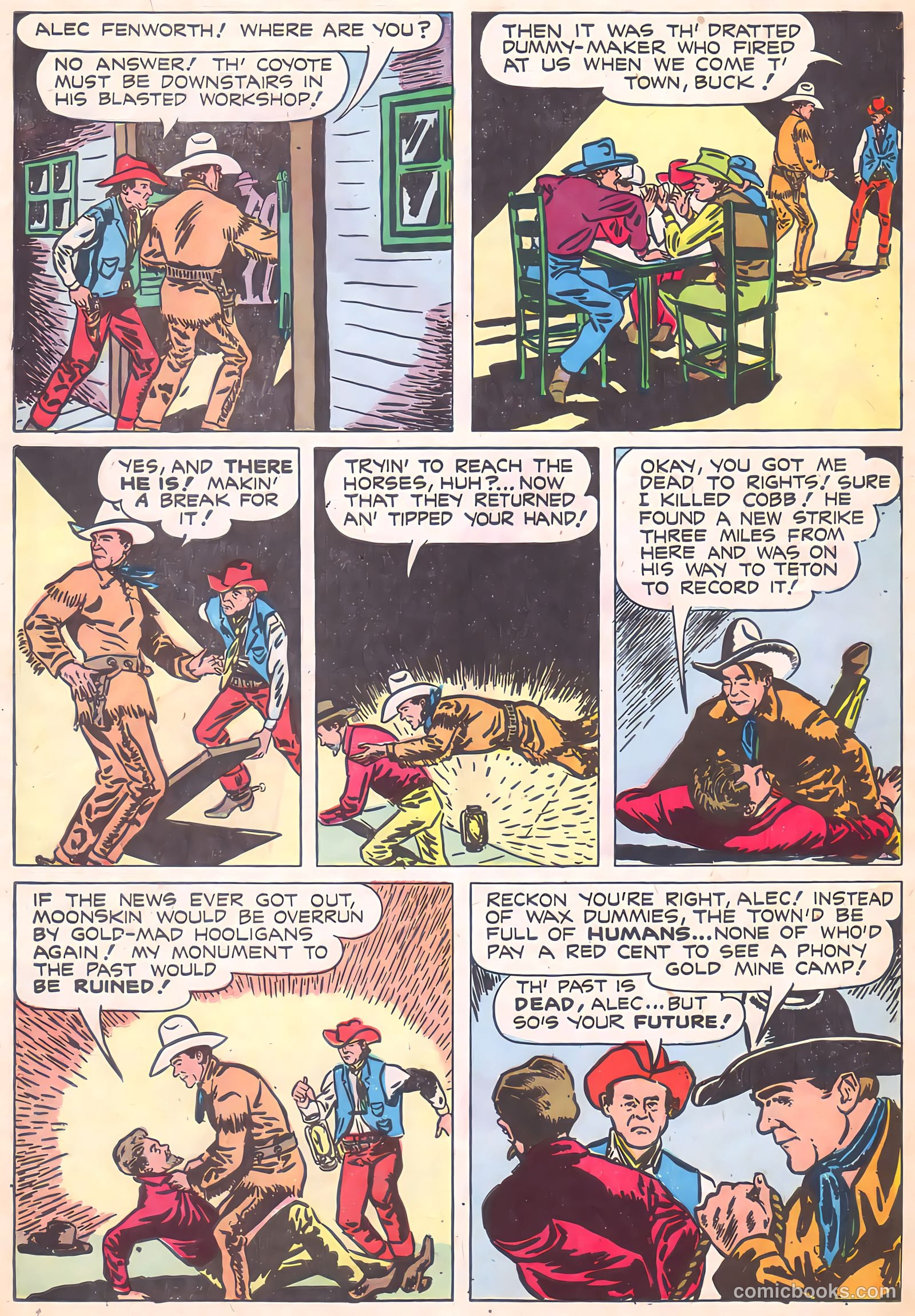 Buck Jones #3 (1951) — page 34 of 36