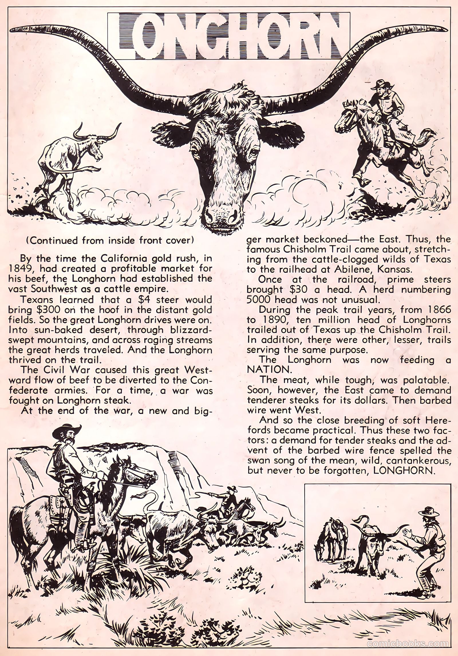 Buck Jones #3 (1951) — page 35 of 36