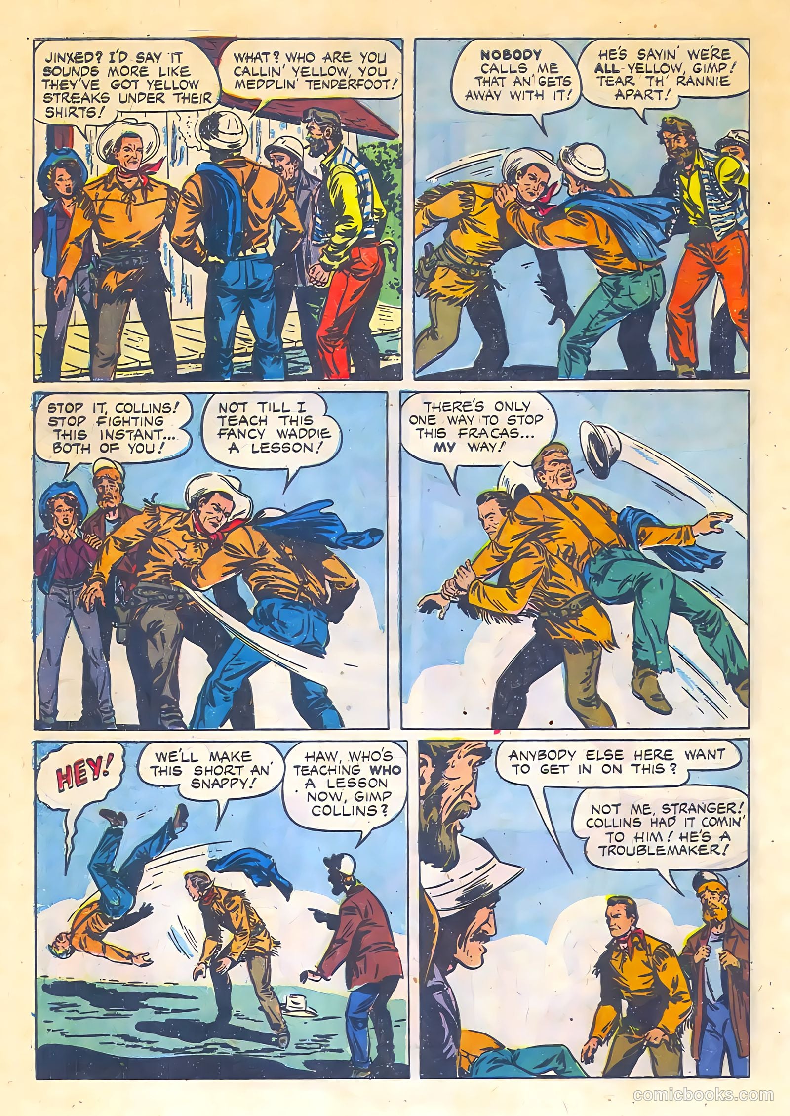 Buck Jones #4 (1951) — page 8 of 36