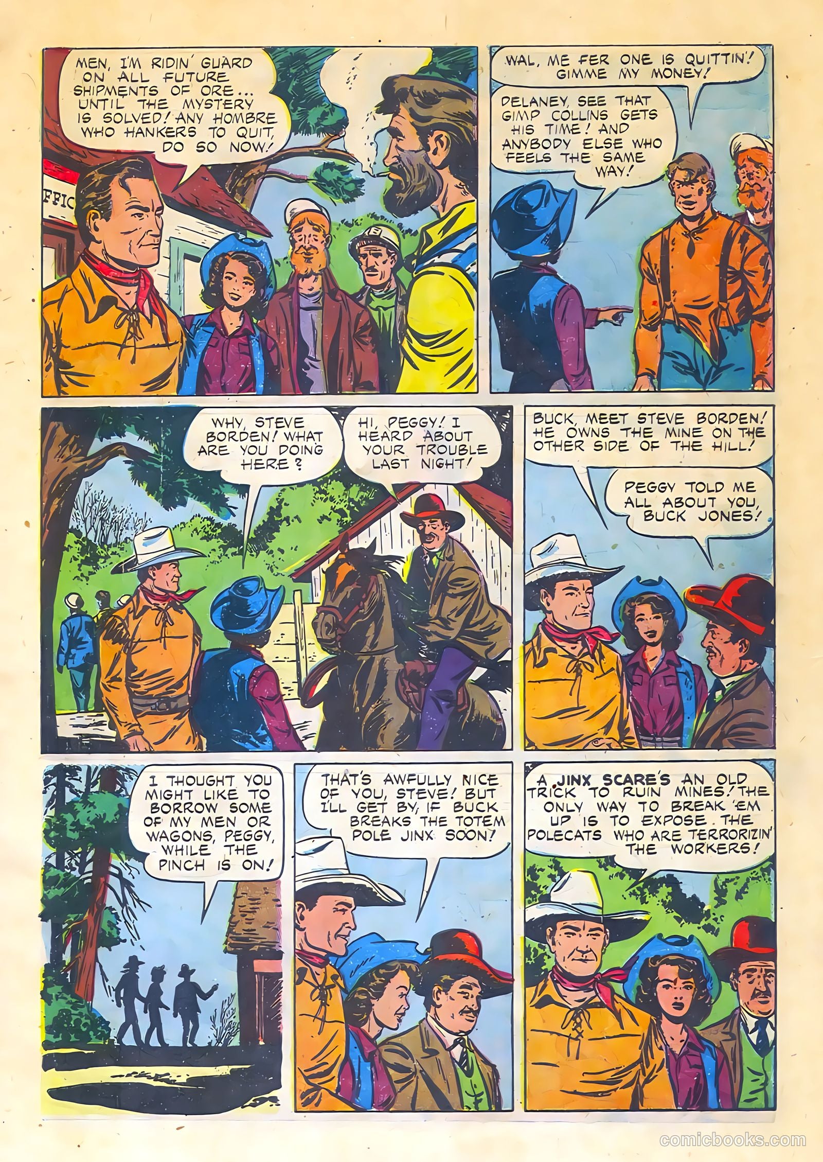 Buck Jones #4 (1951) — page 9 of 36
