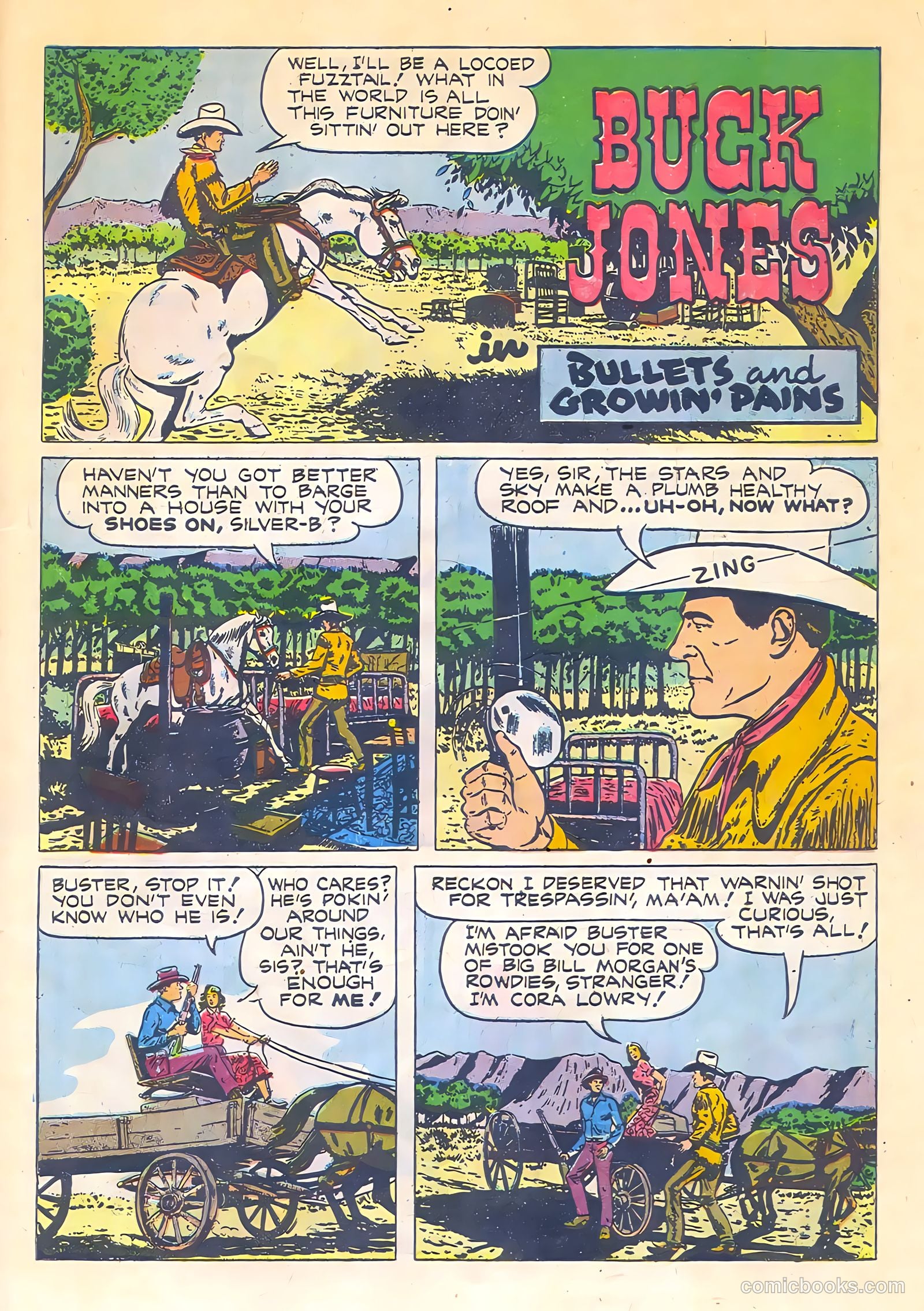 Buck Jones #4 (1951) — page 27 of 36