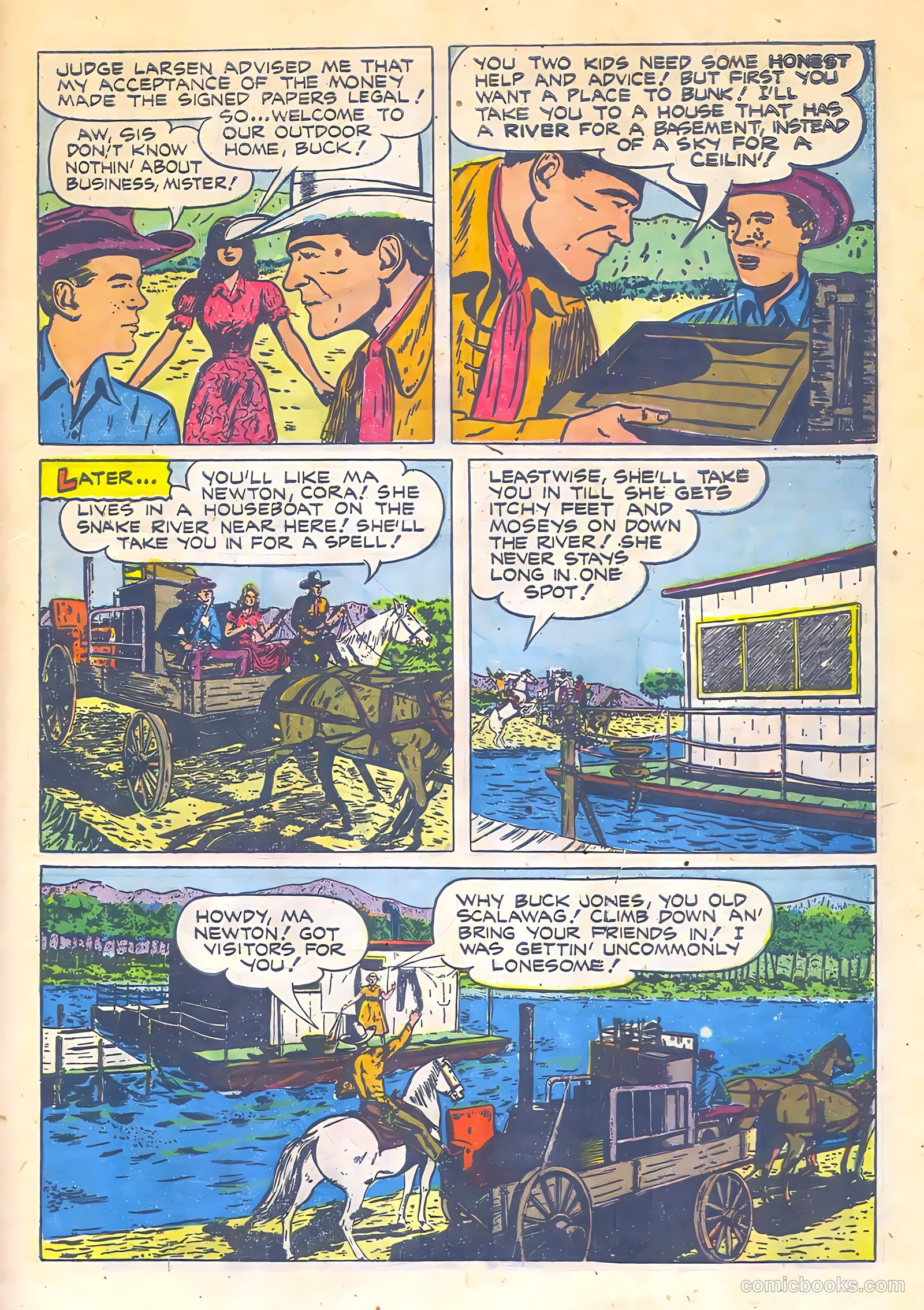 Buck Jones #4 (1951) — page 29 of 36