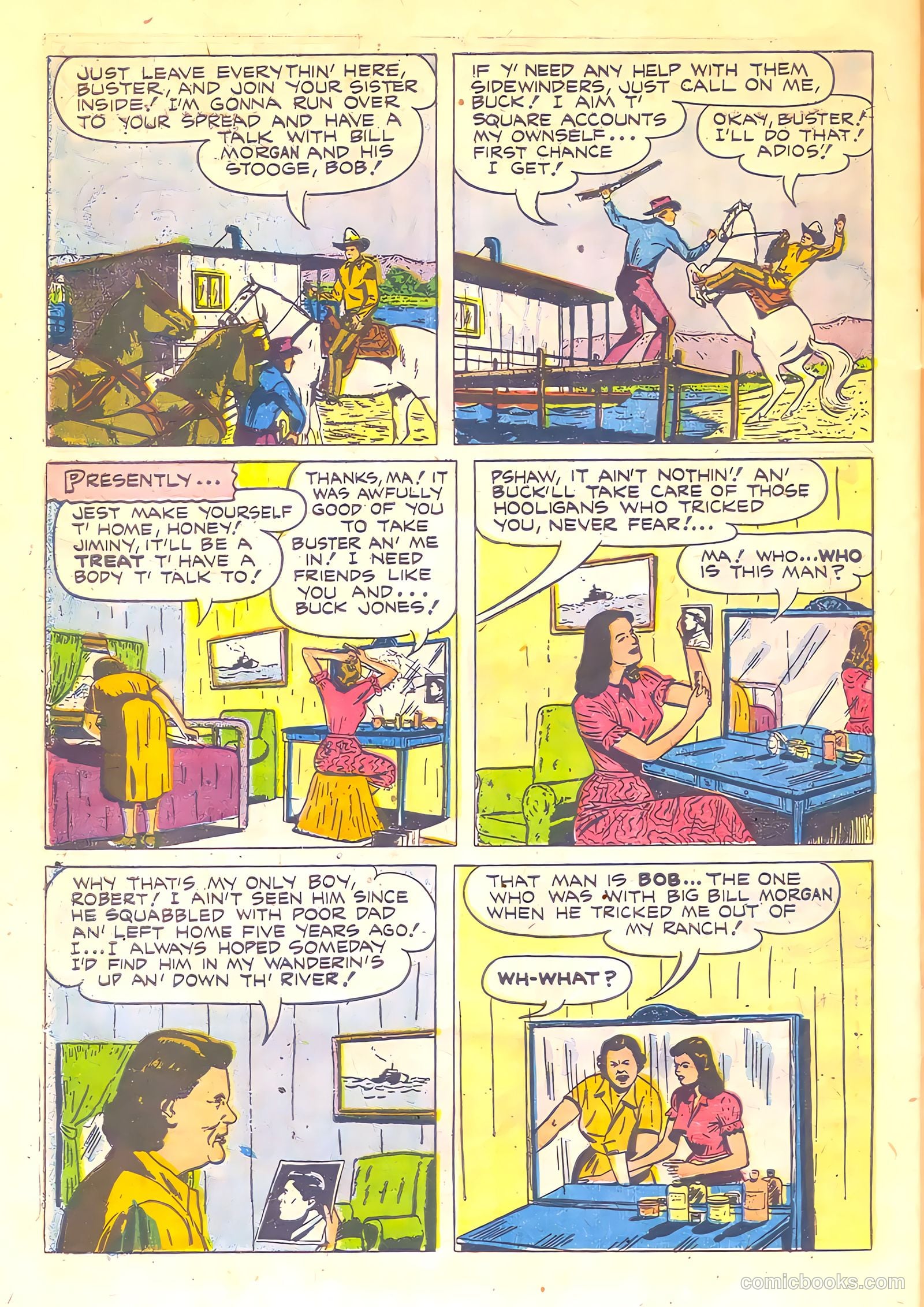 Buck Jones #4 (1951) — page 30 of 36