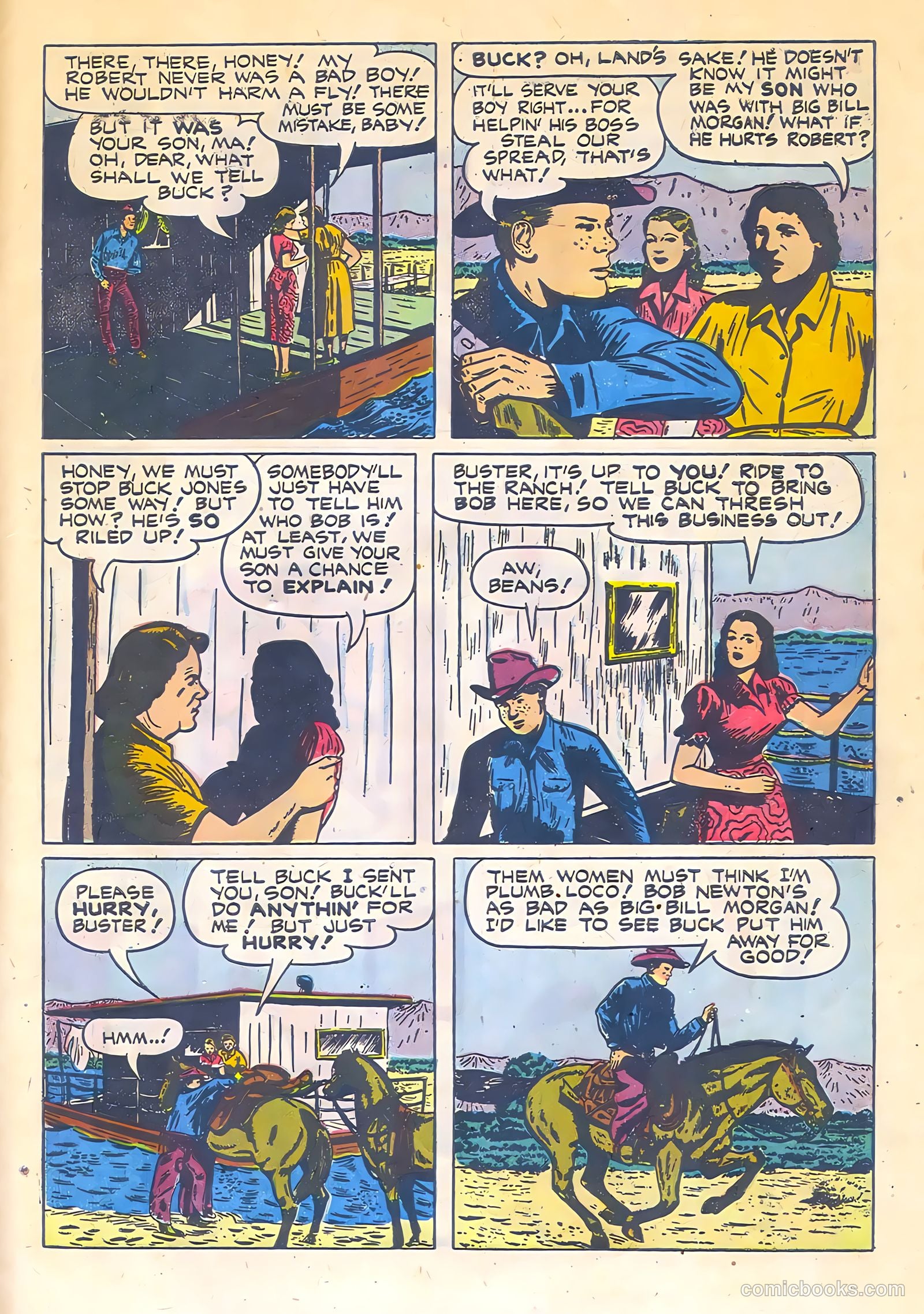 Buck Jones #4 (1951) — page 31 of 36