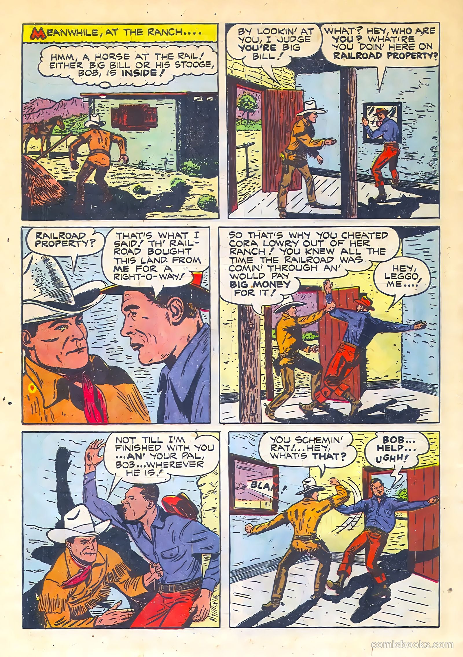 Buck Jones #4 (1951) — page 32 of 36