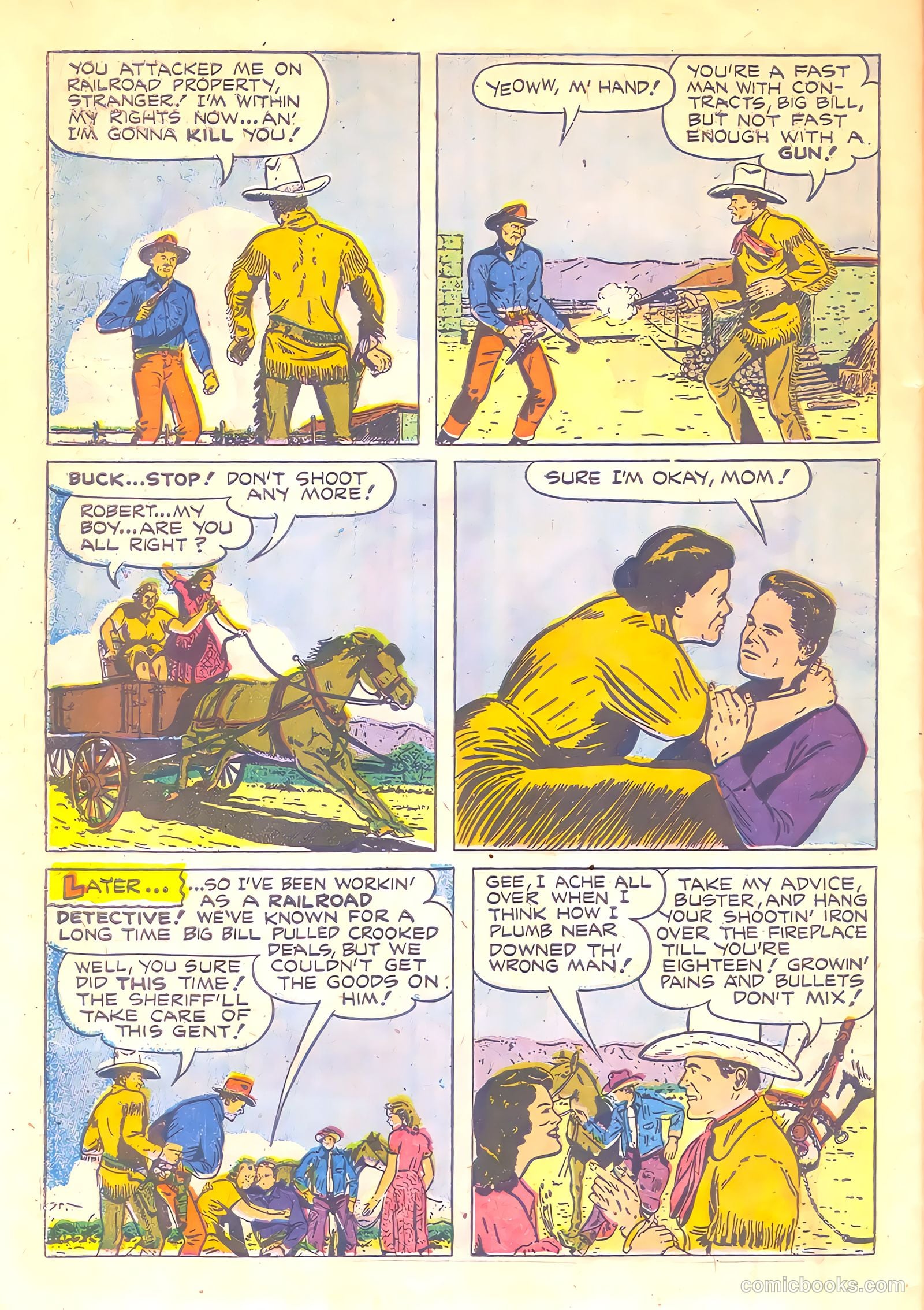 Buck Jones #4 (1951) — page 34 of 36