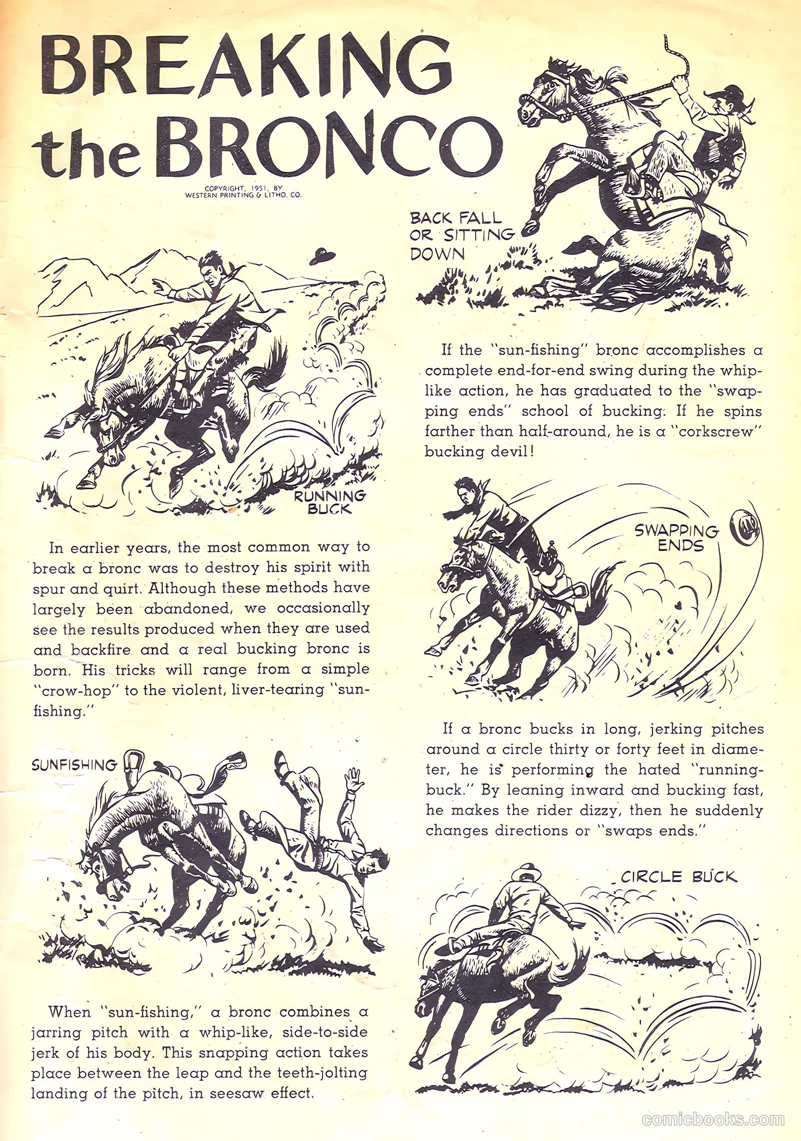Buck Jones #4 (1951) — page 35 of 36