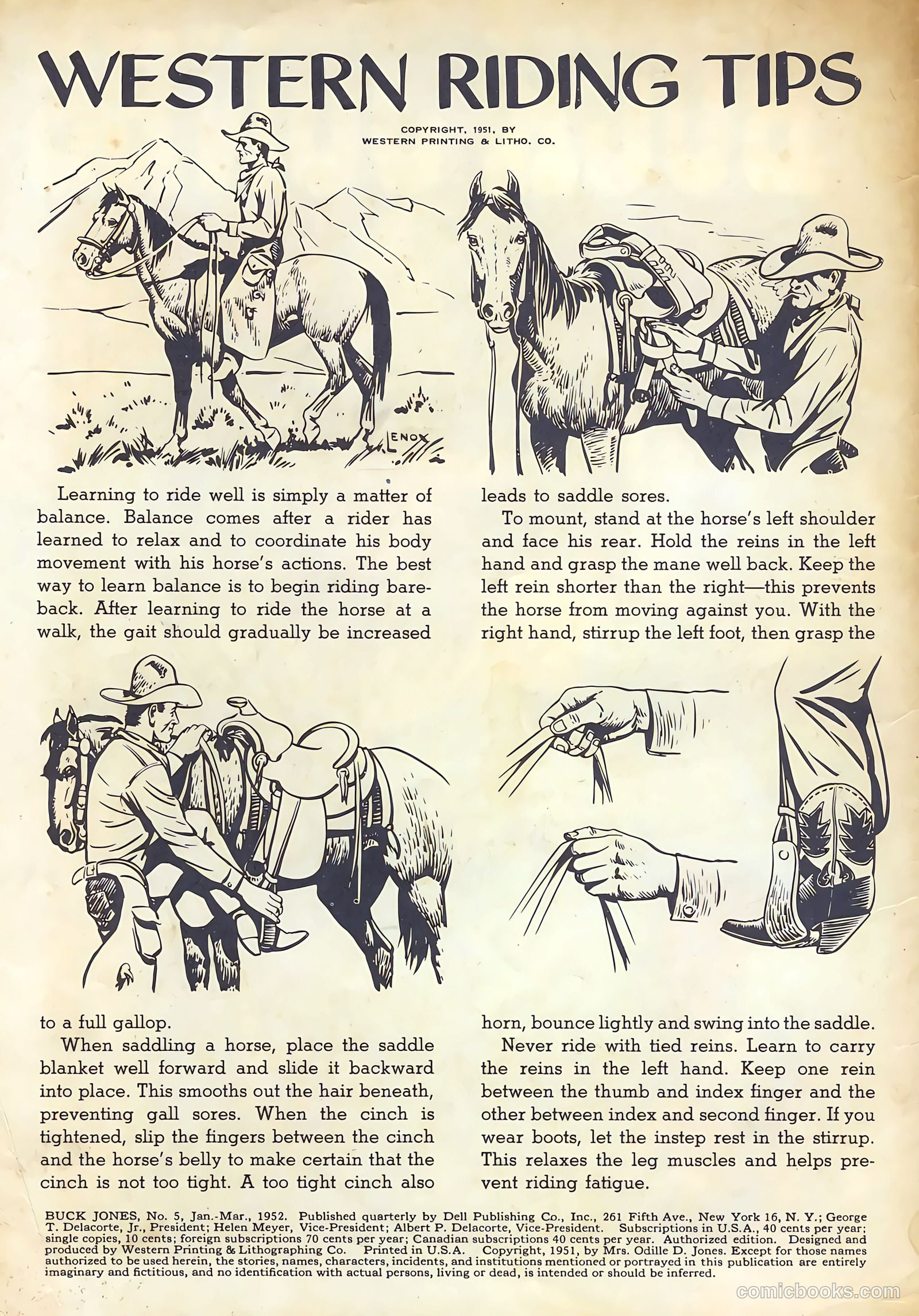Buck Jones #5 (1952) — page 2 of 36