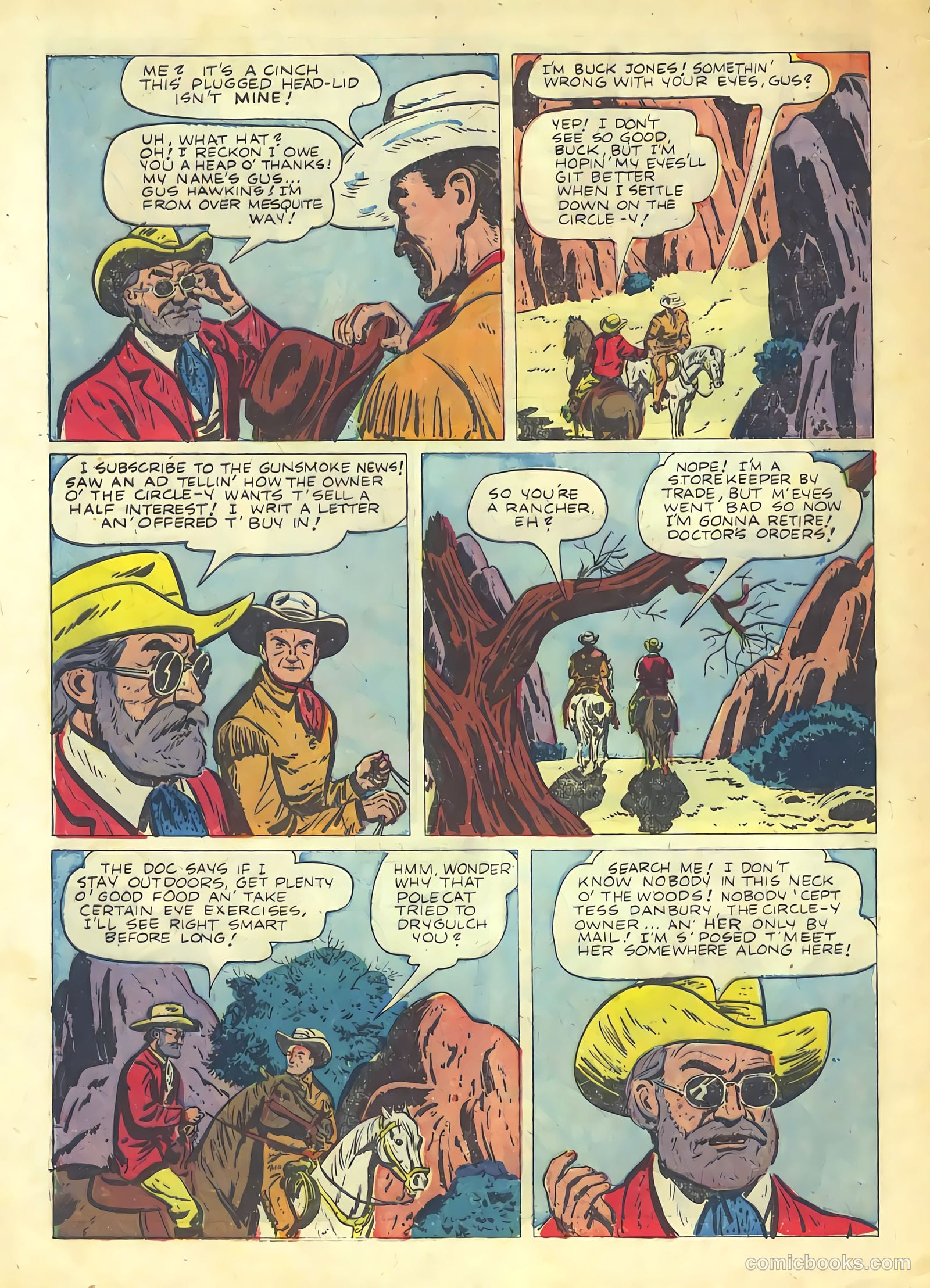 Buck Jones #5 (1952) — page 4 of 36
