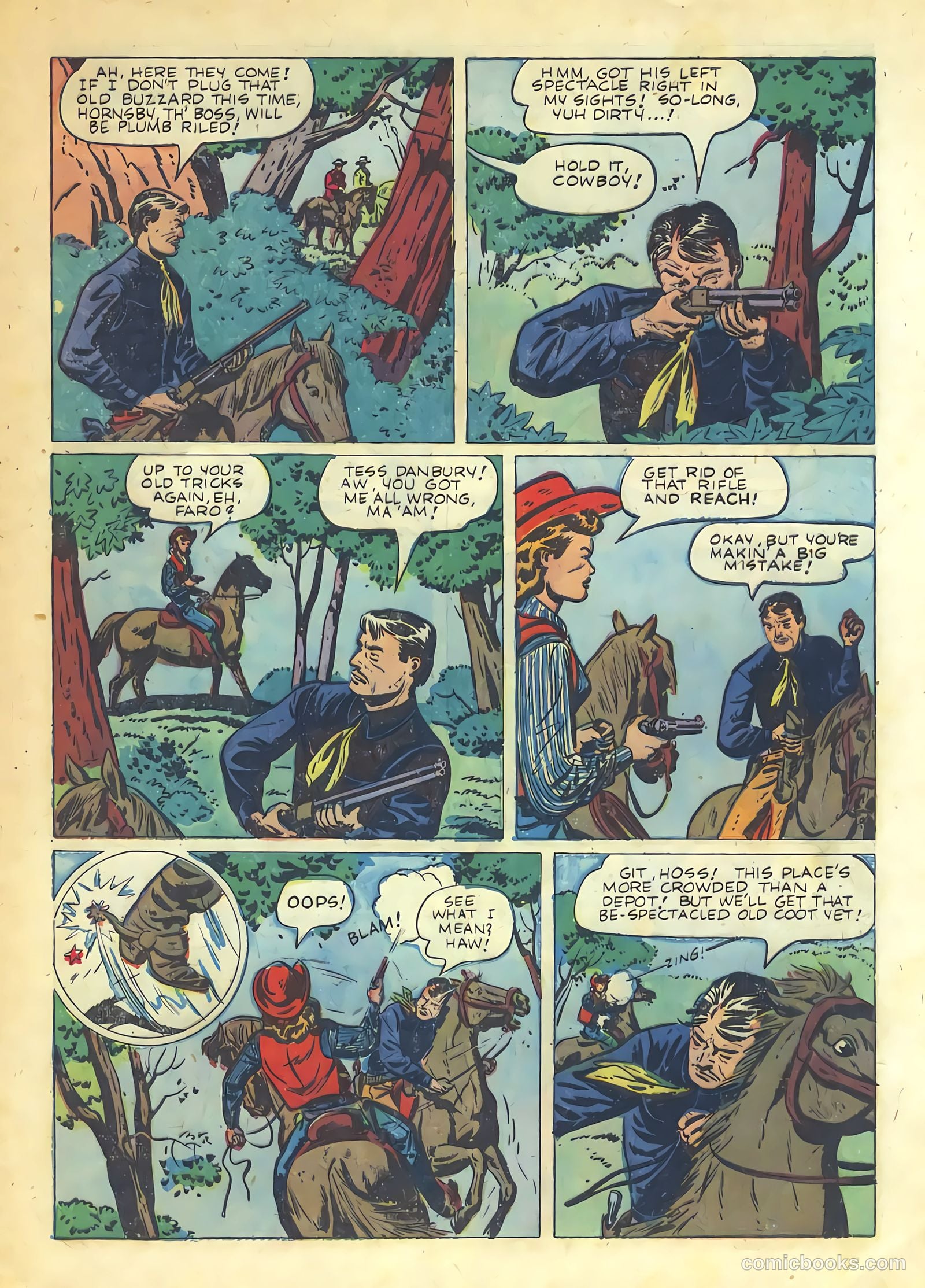 Buck Jones #5 (1952) — page 5 of 36