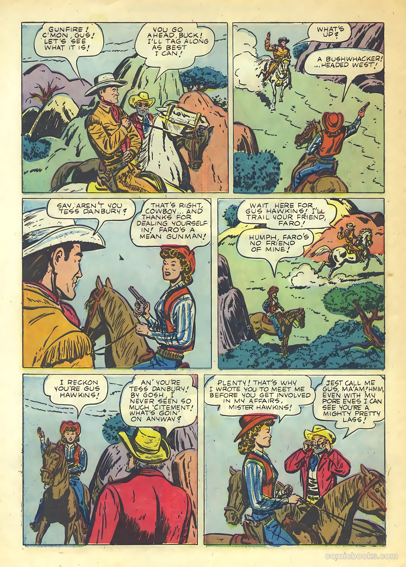 Buck Jones #5 (1952) — page 6 of 36