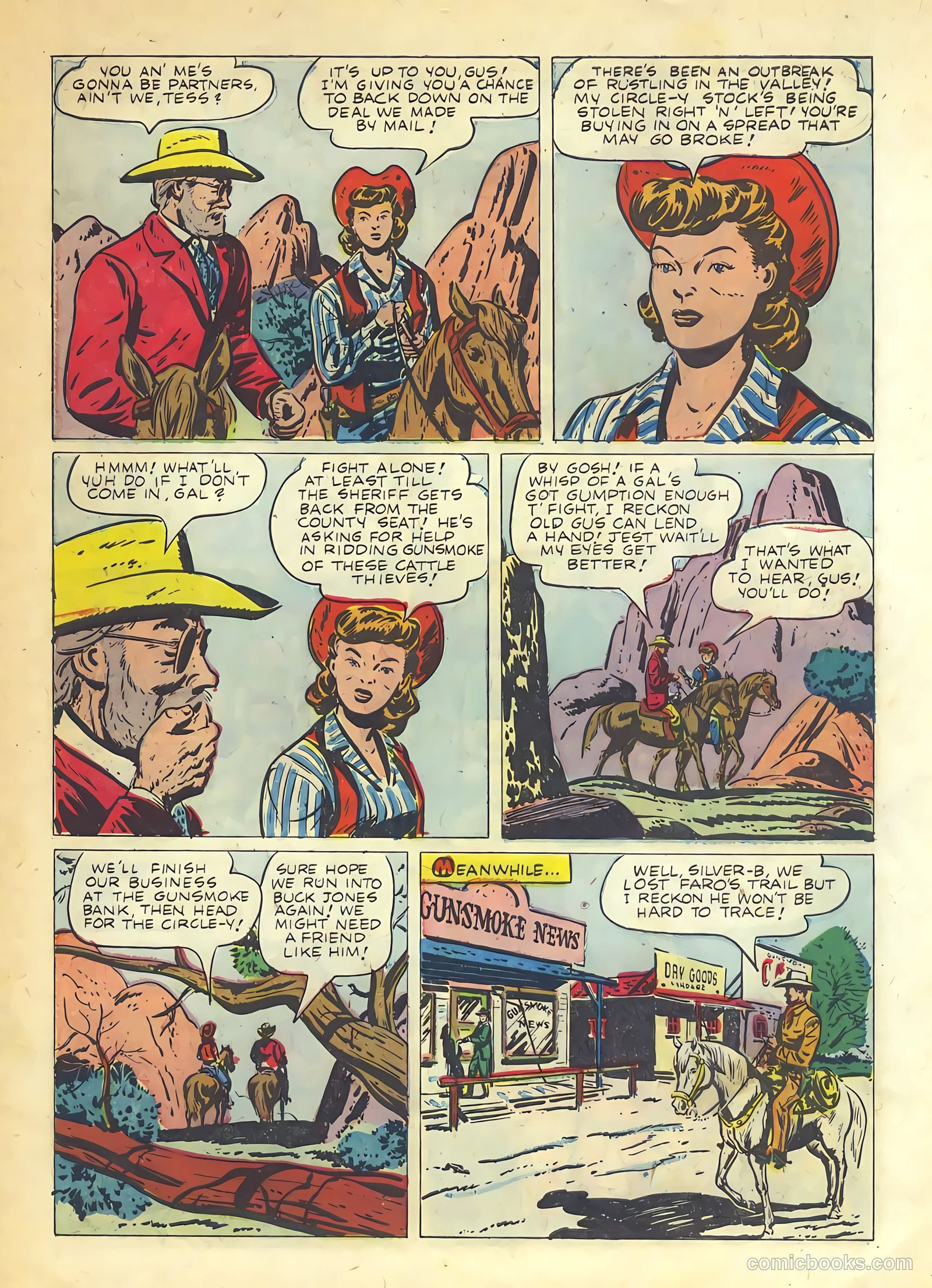 Buck Jones #5 (1952) — page 7 of 36