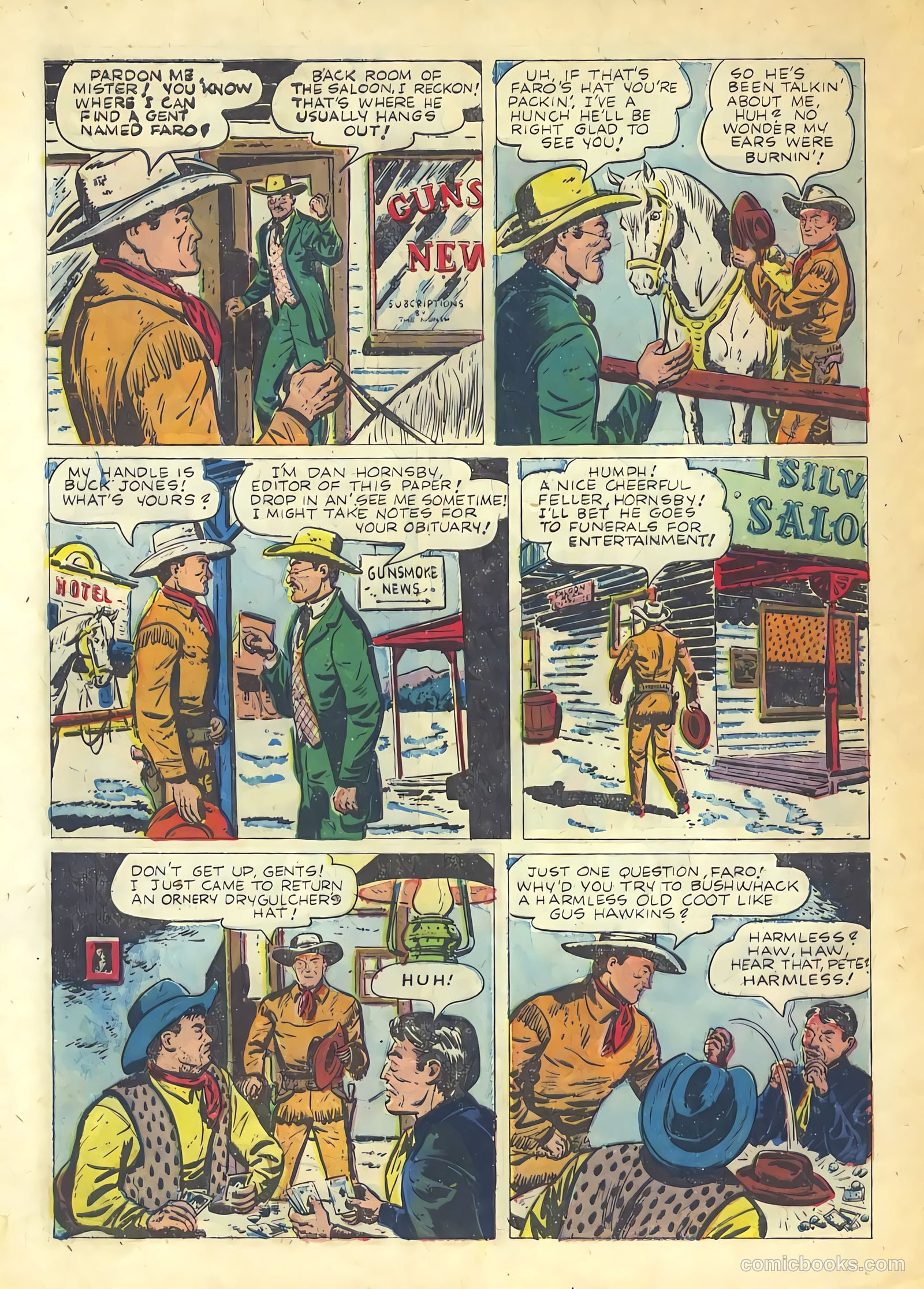 Buck Jones #5 (1952) — page 8 of 36