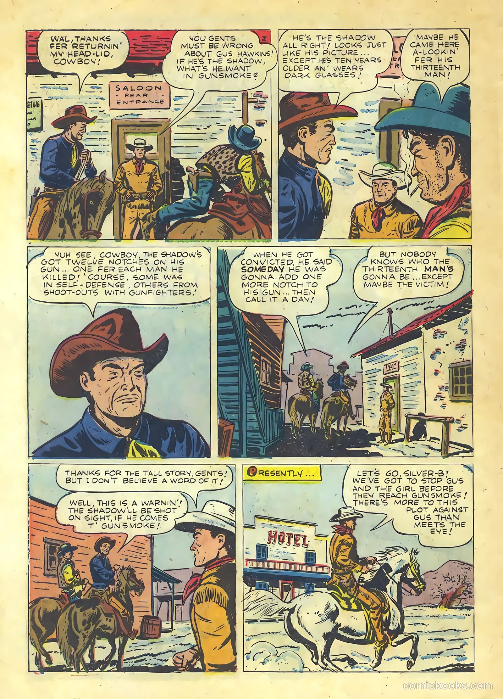 Buck Jones #5 (1952) — page 10 of 36