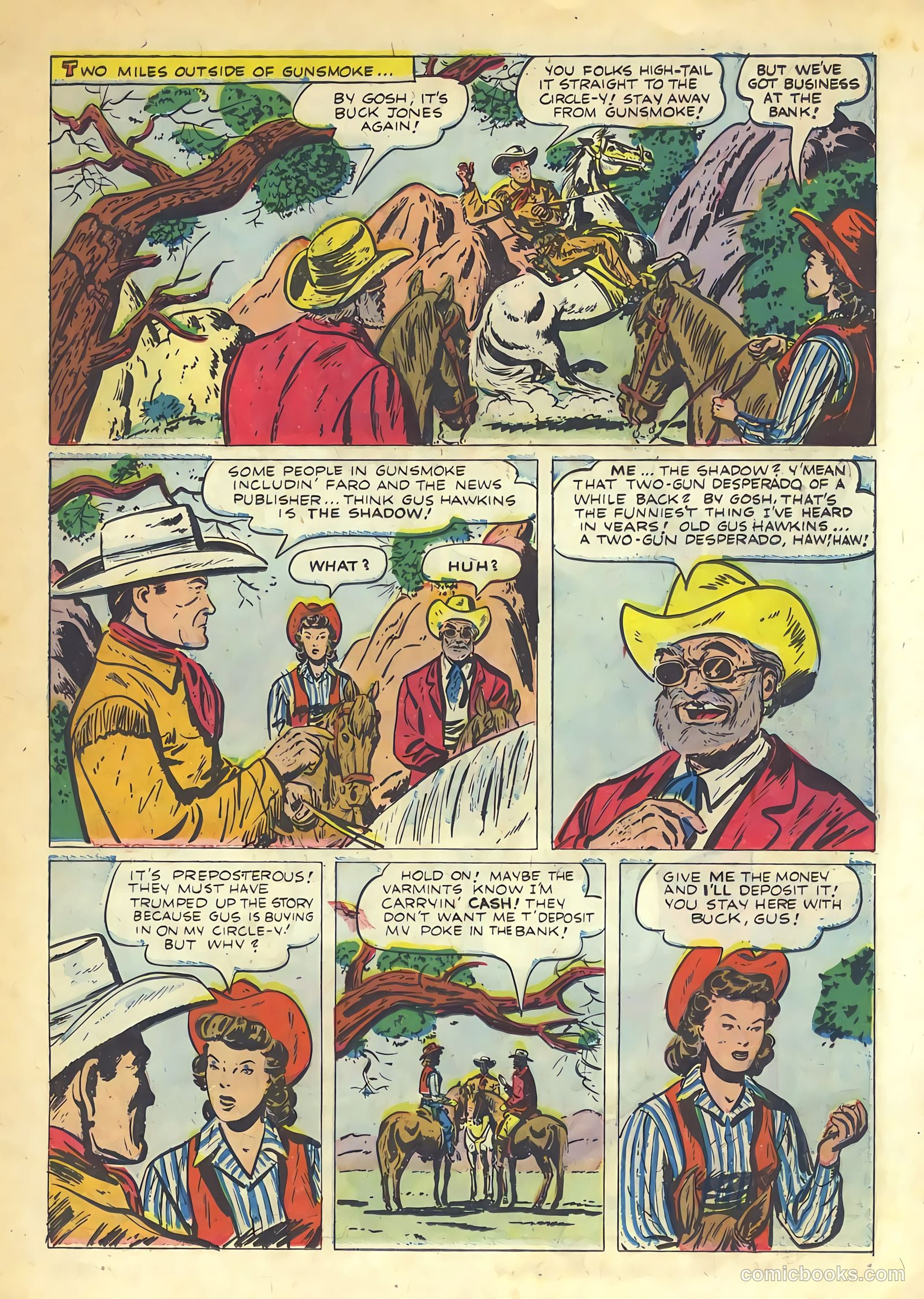 Buck Jones #5 (1952) — page 11 of 36
